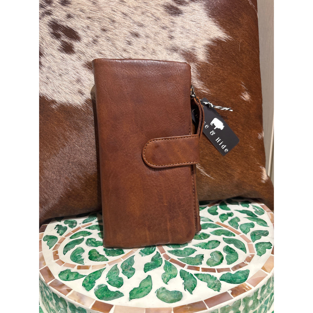 Leather women’s wallet