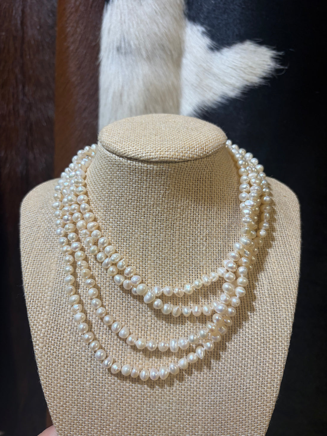 60” Potato Pearl Necklace