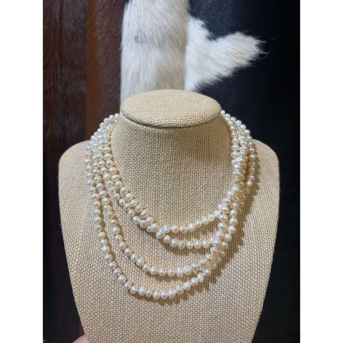 60” Potato Pearl Necklace