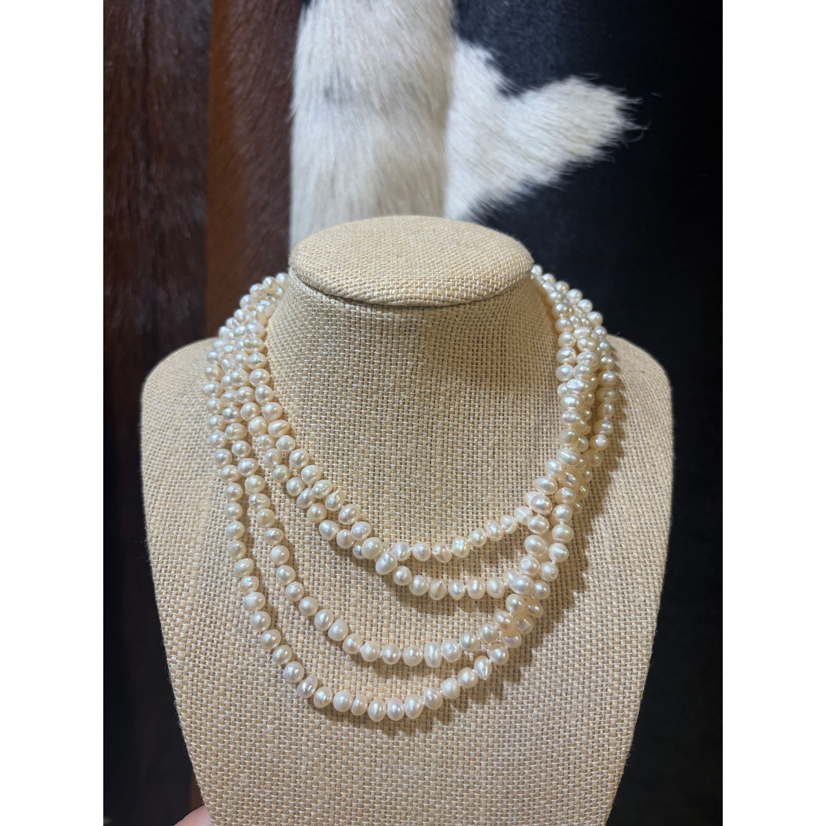 60” Potato Pearl Necklace