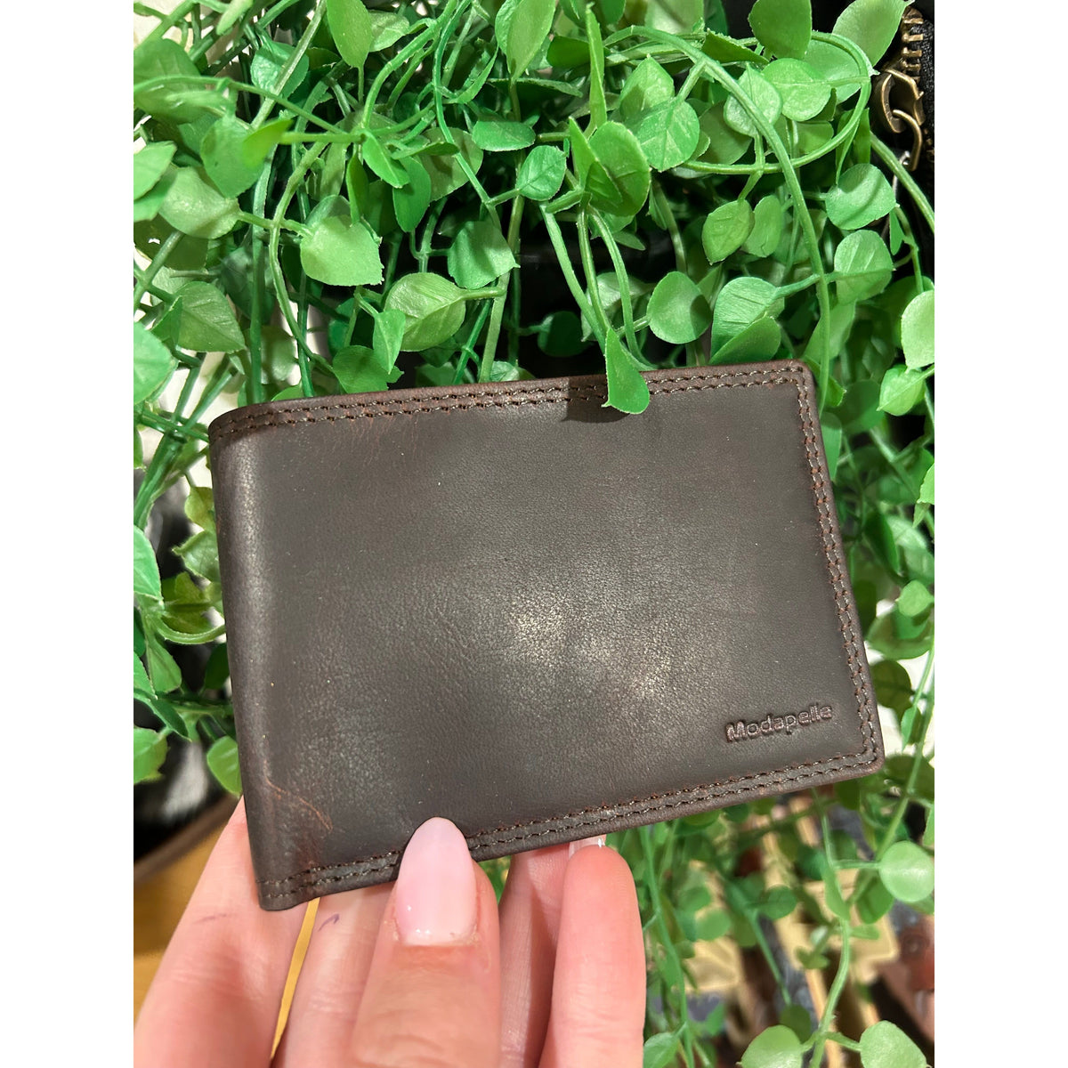 Plain Mens Leather Wallet