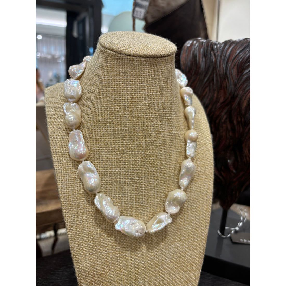Baroque Flame Pearl 43cm : 18” Necklace