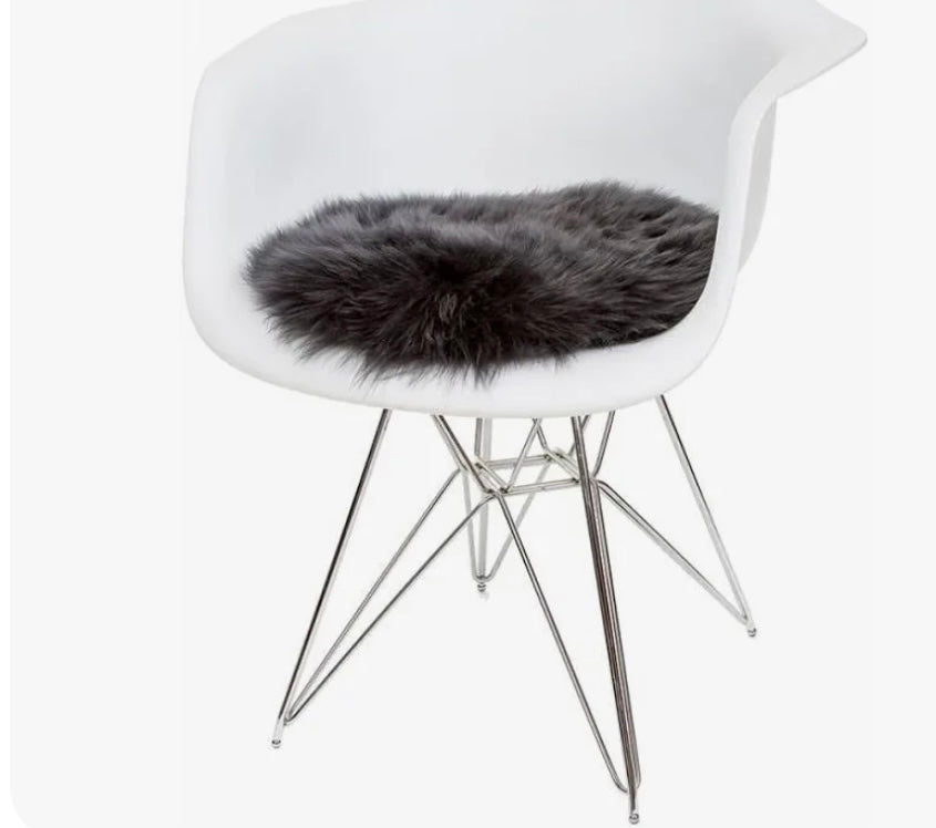 Long Wool Sheepskin cushion pad