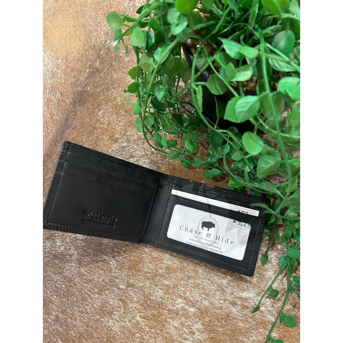 Plain Mens Leather Wallet