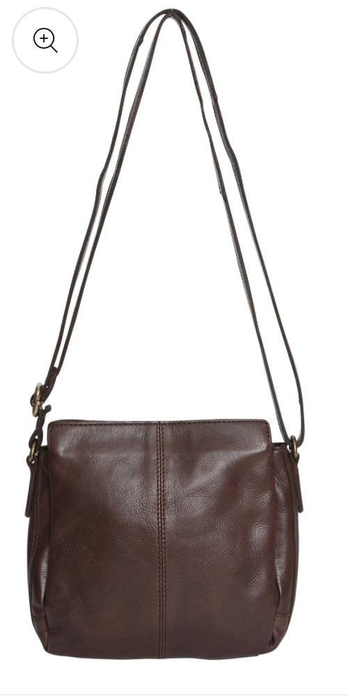 Vintage Leather Cross Body bag