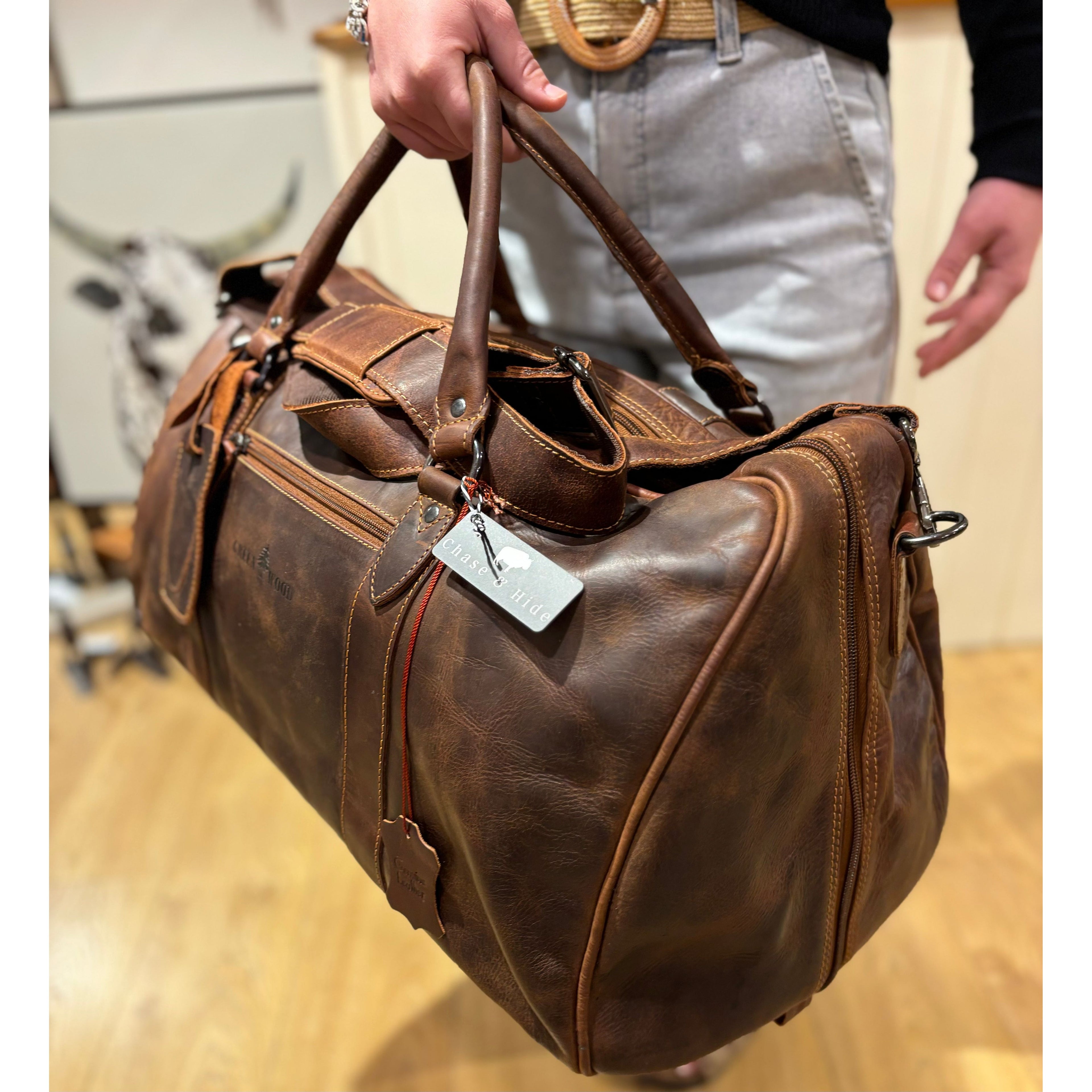 Wilson Leather Overnight bag