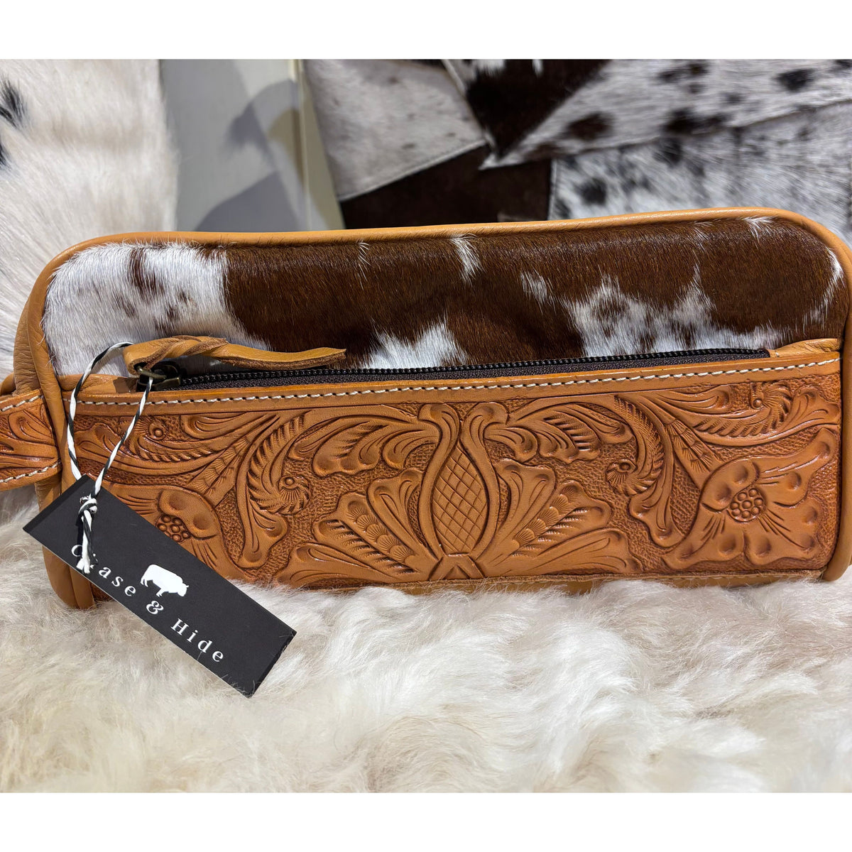 Tooled Toiletry Bag