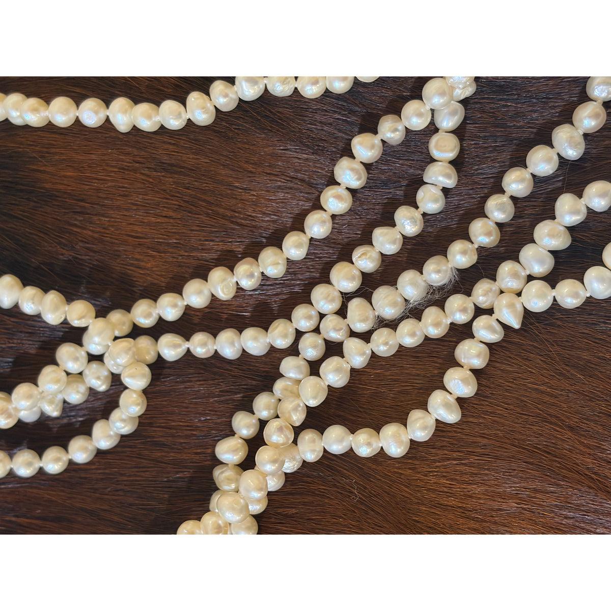 60” Potato Pearl Necklace