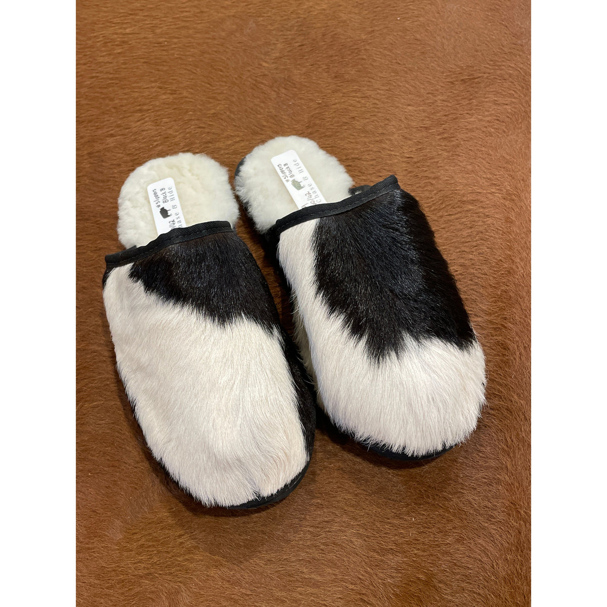 Cowhide Slippers