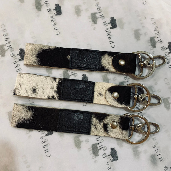 Cow Keychain brown - Chase & Hide Pty Ltd