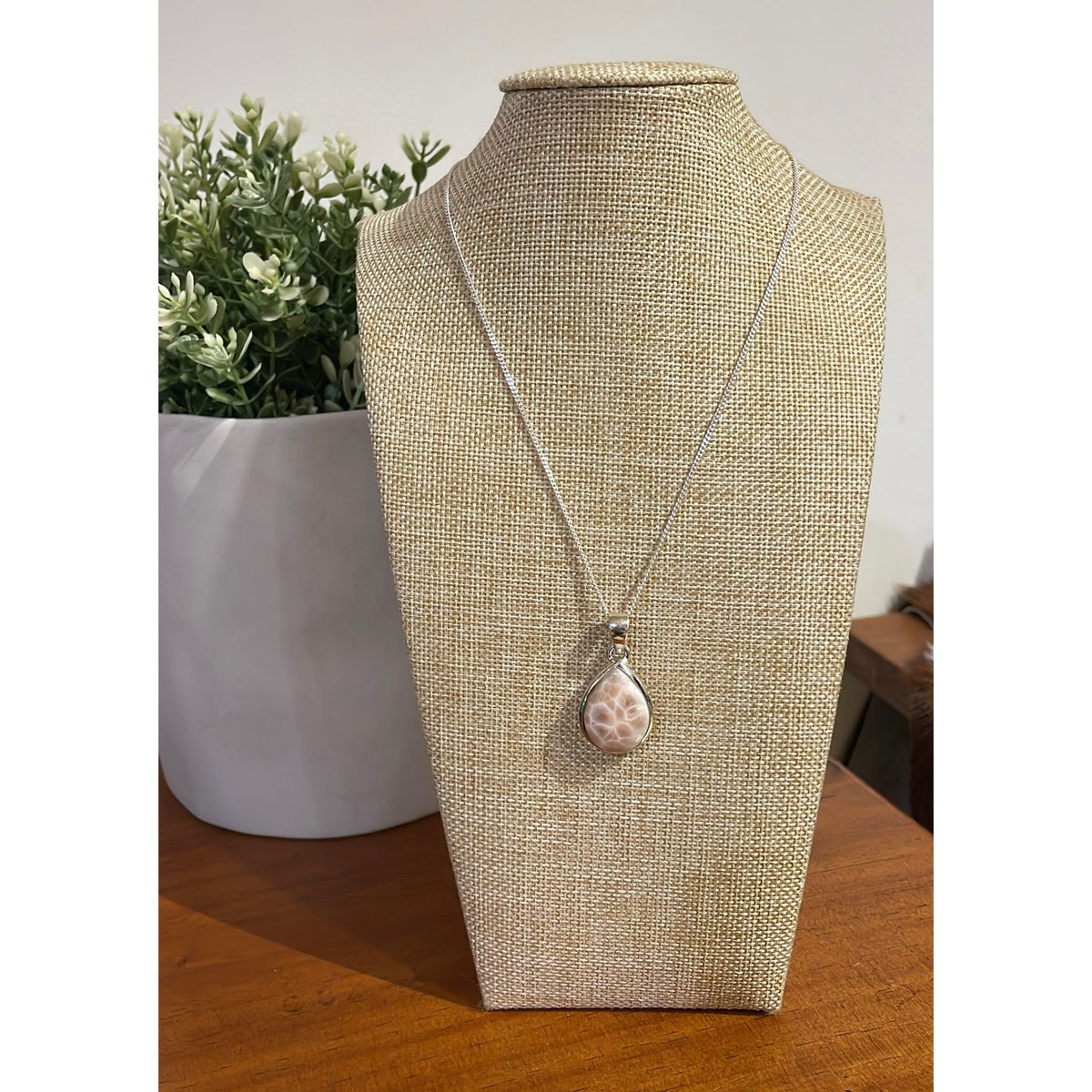 Thomsonite Stone Necklace