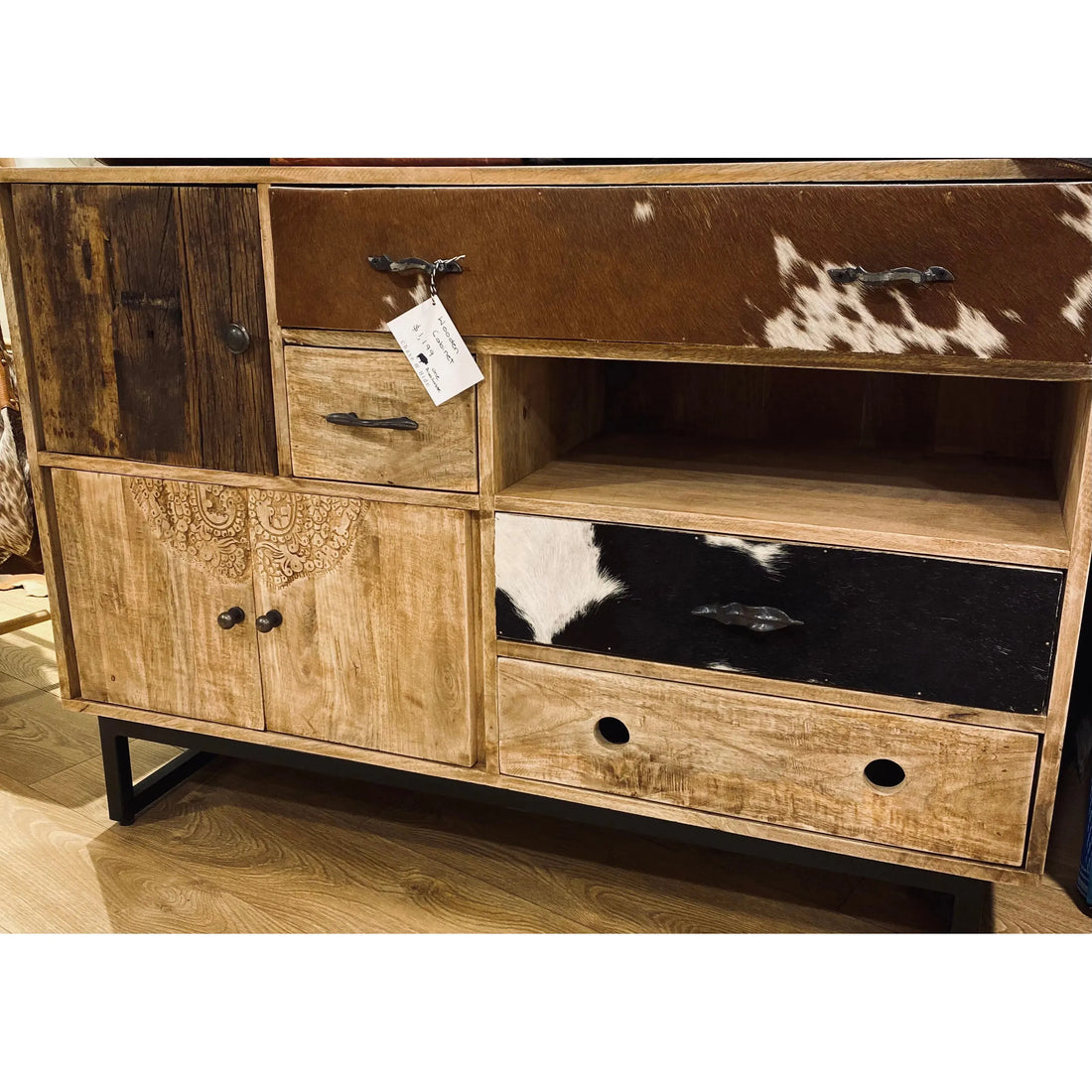 Rustic Wooden Cabinet One available