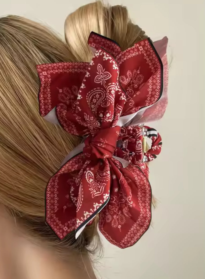 Bandana Claw Clip