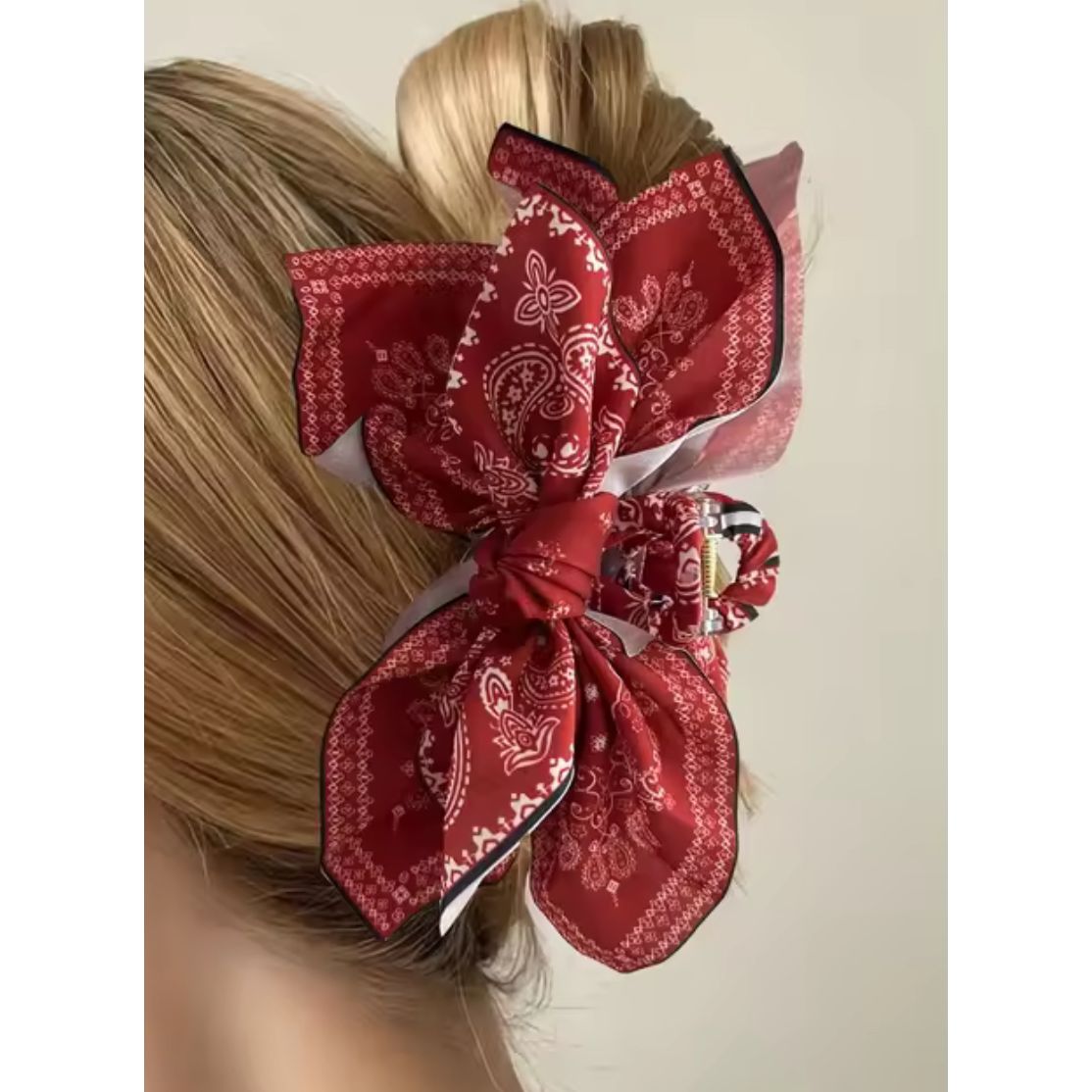 Bandana Claw Clip