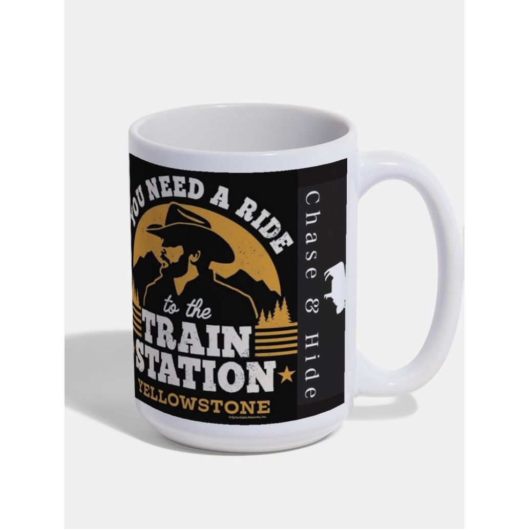 Yellowstone / Ride to the Train Station / Mug