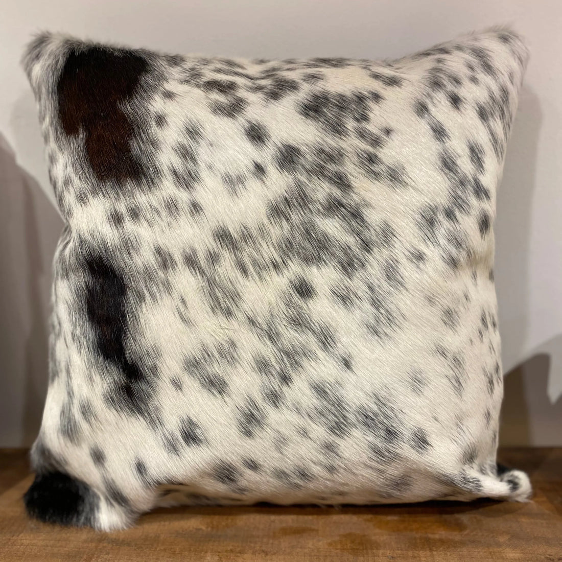 Hide and leather Cushion