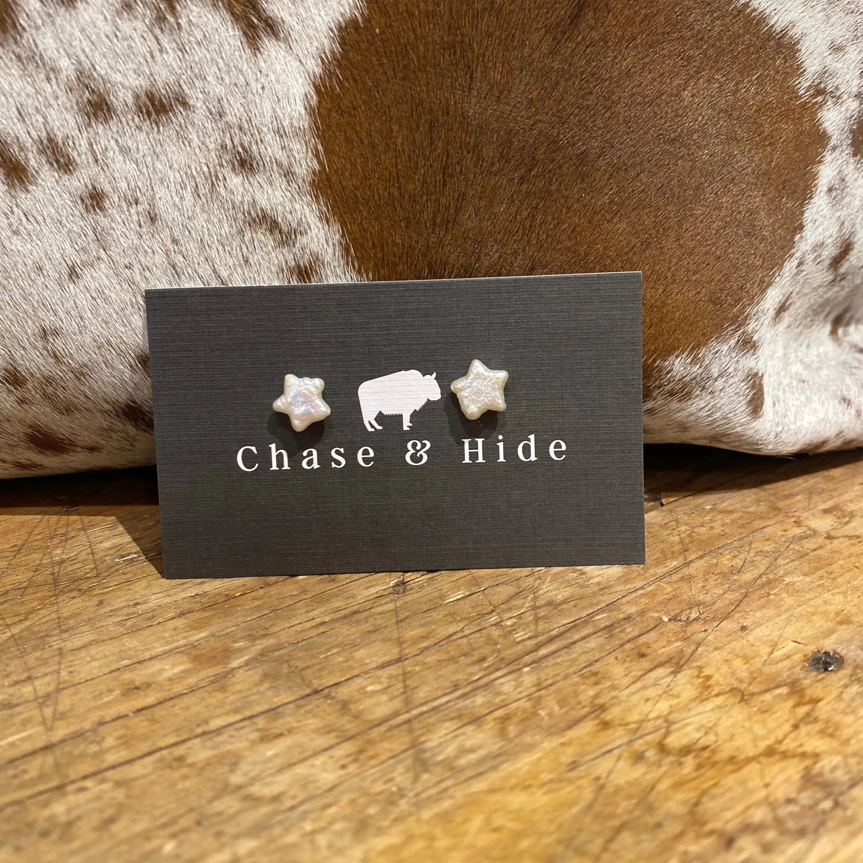 Star Freshwater Pearl Studs