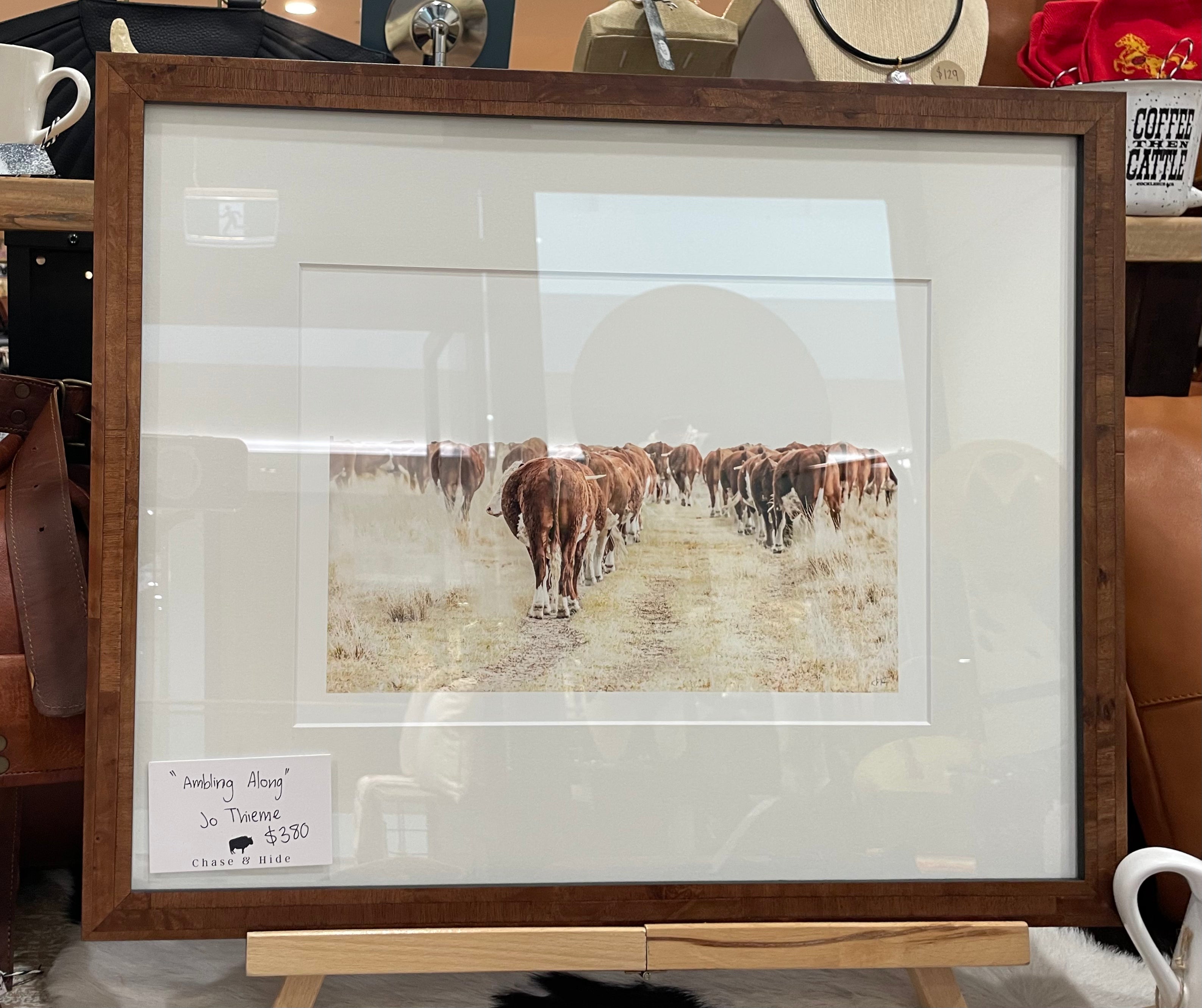 SOLD LIMITED EDITON AVAILABLE to ORDER ‘ Ambling Along ‘ Jo Thieme Fine Art Print