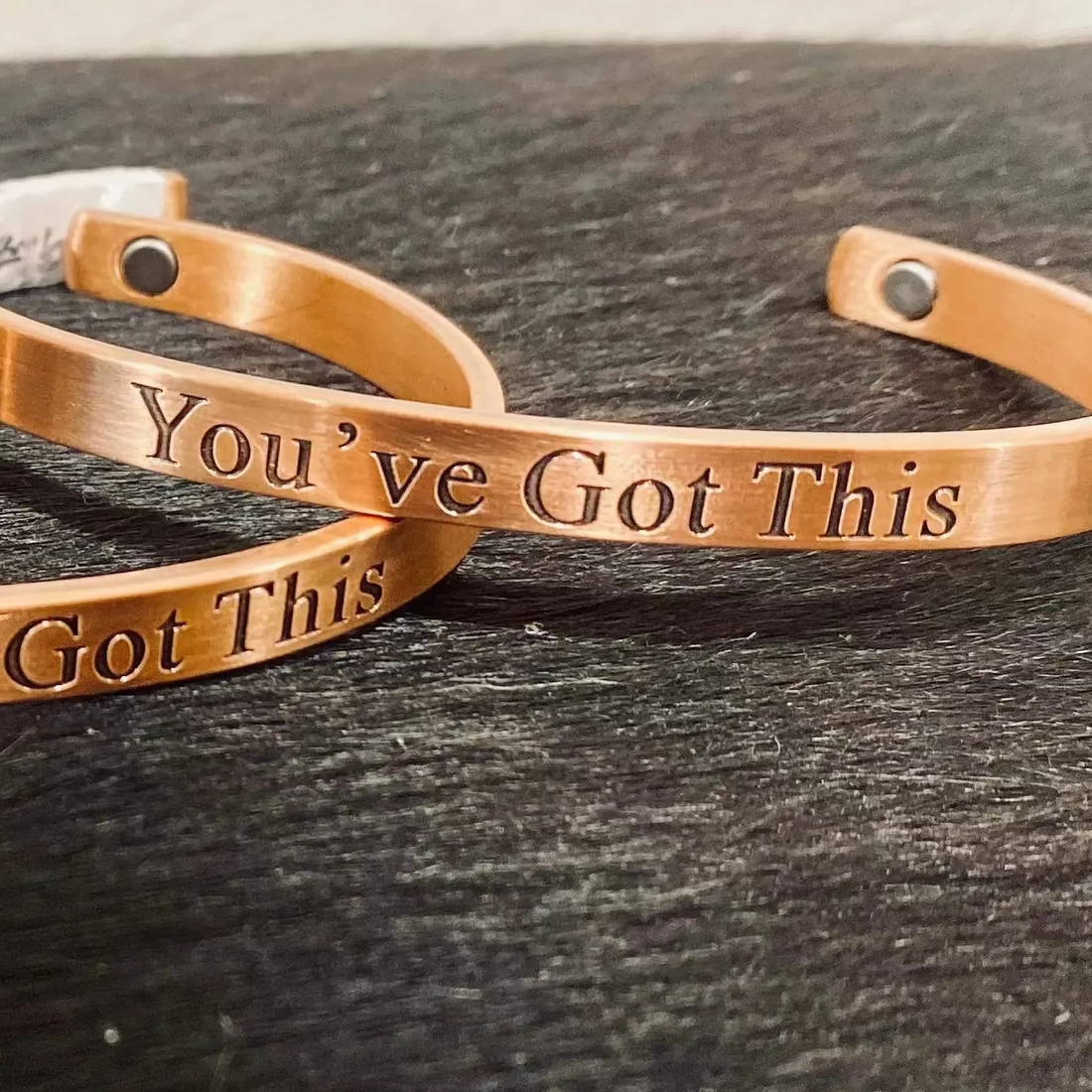You’ve Got This Copper Band Cuff