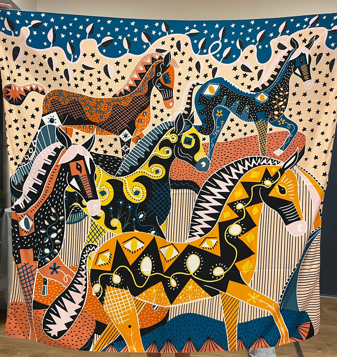 Colourful Horse Scarf