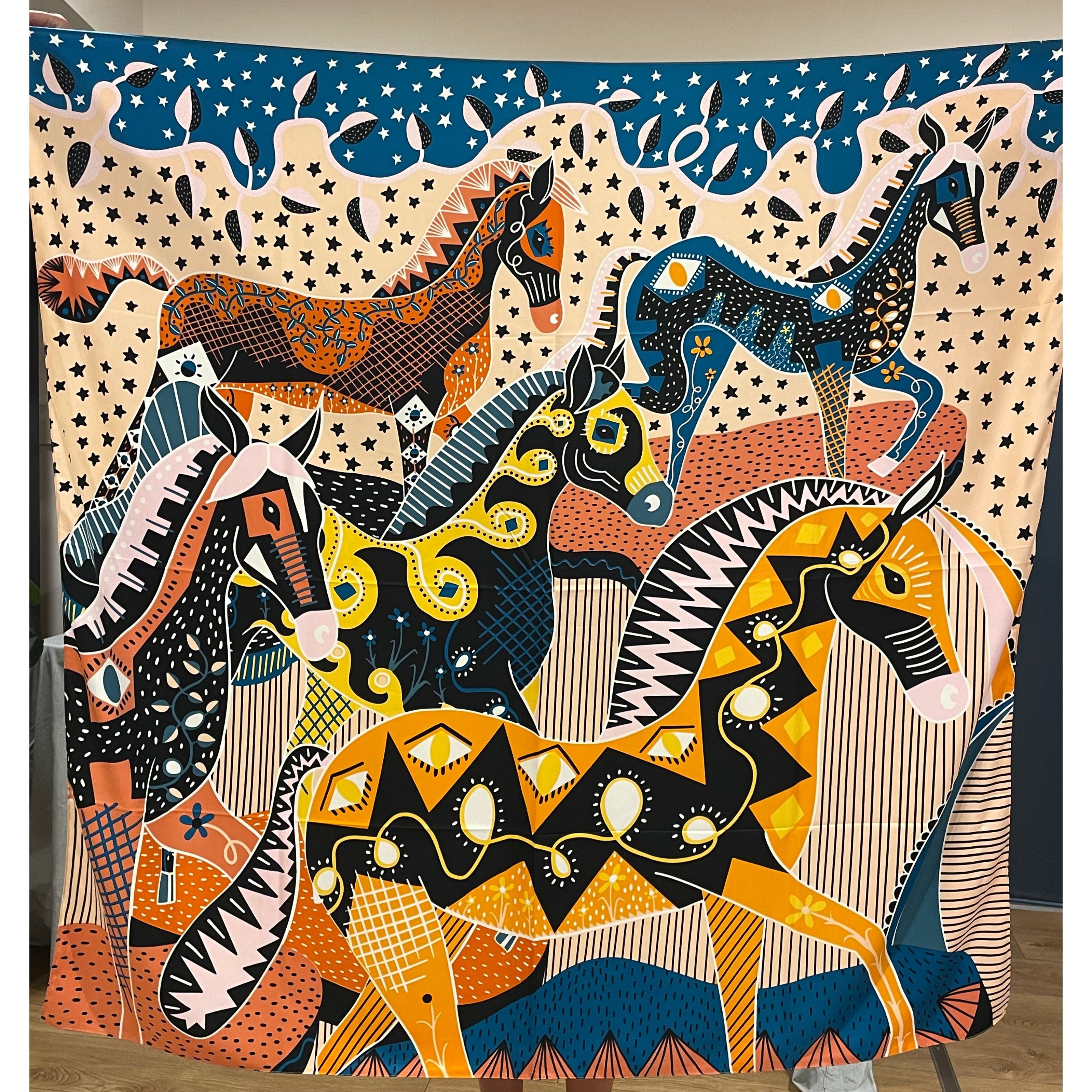 Colourful Horse Scarf