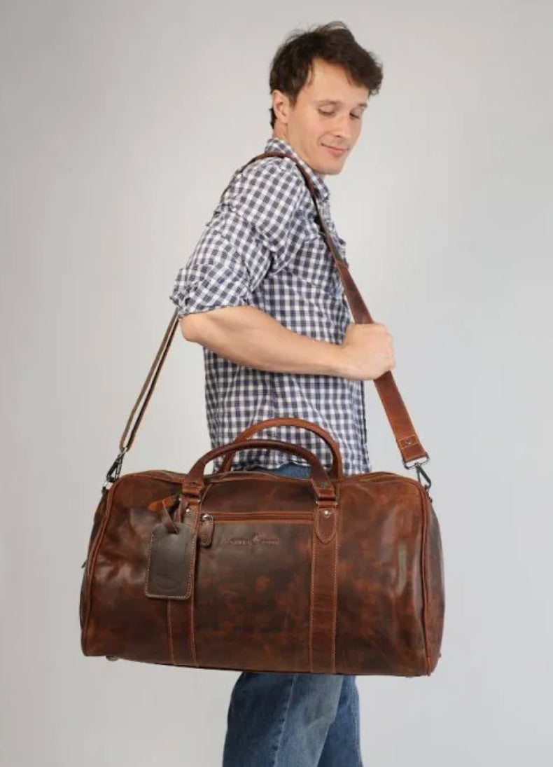 Wilson Leather Overnight bag