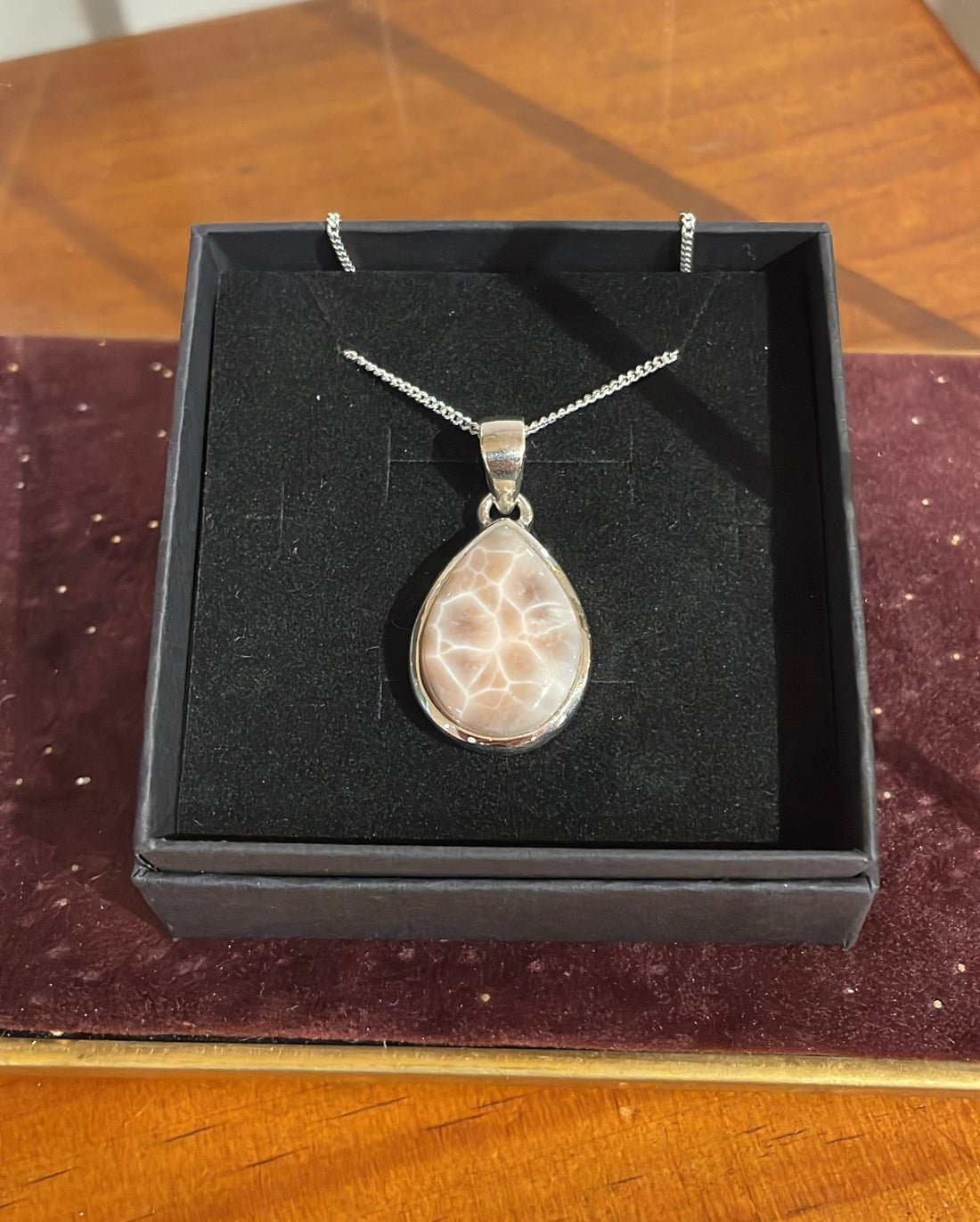 Thomsonite Stone Necklace