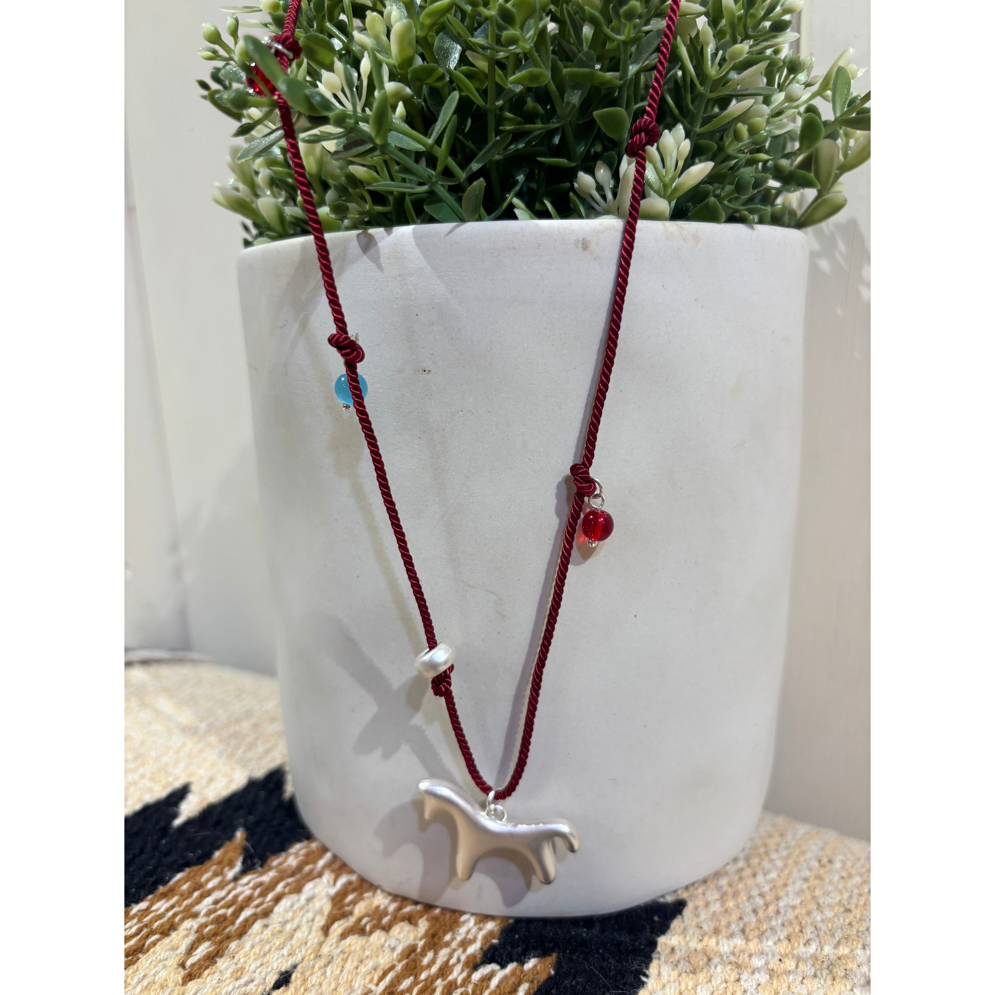 Horse Charm Necklace