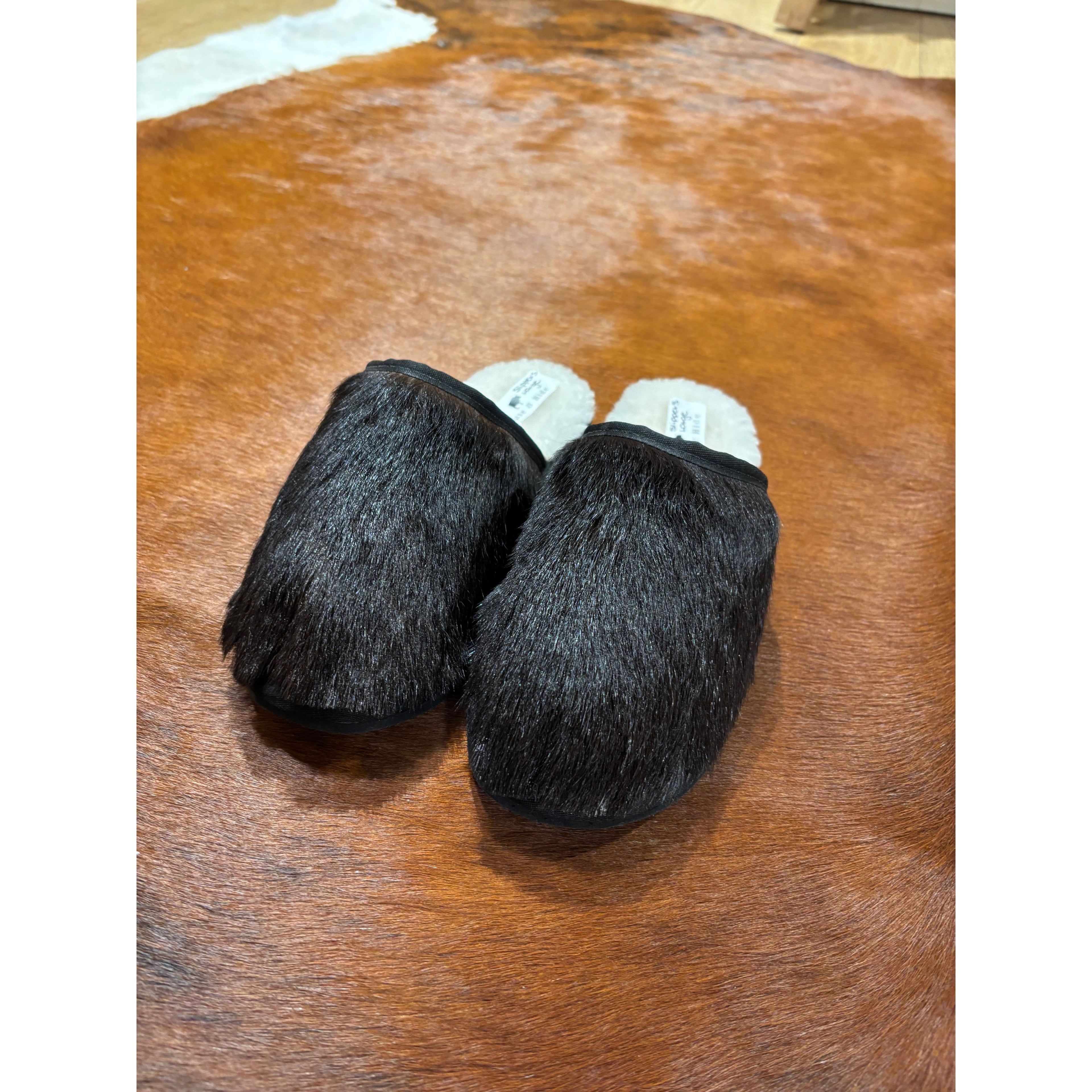 Cowhide Slippers
