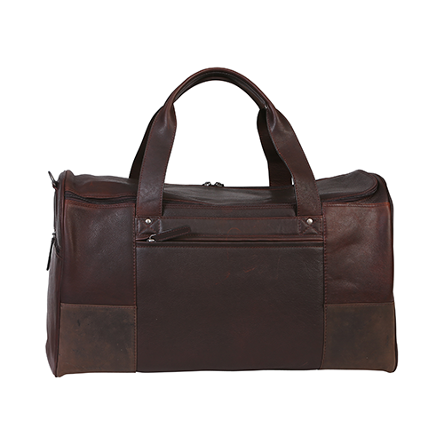The Hunter Valley Large Leather Travel Bag Brown 3912
