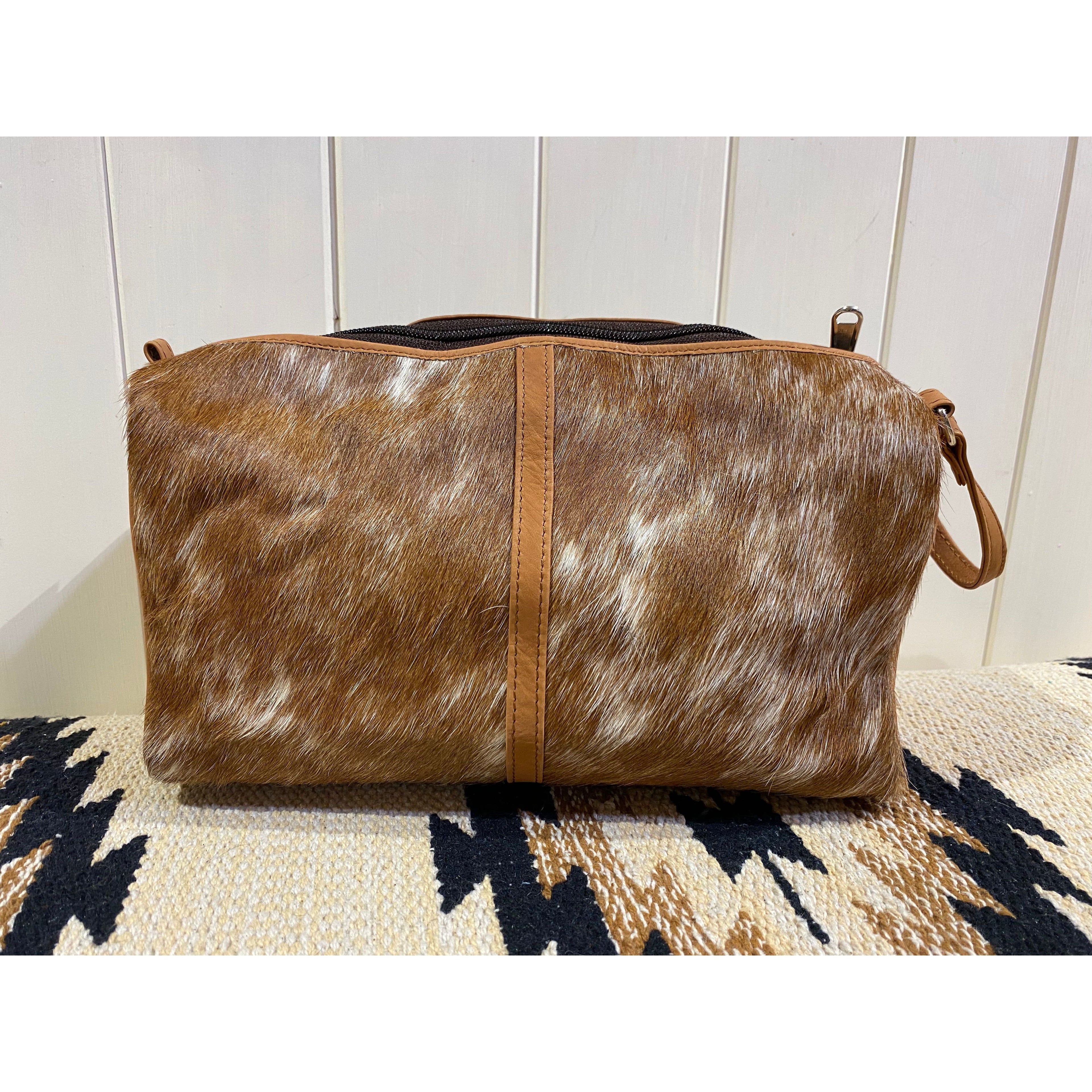 Hide Toiletry Bag Tan