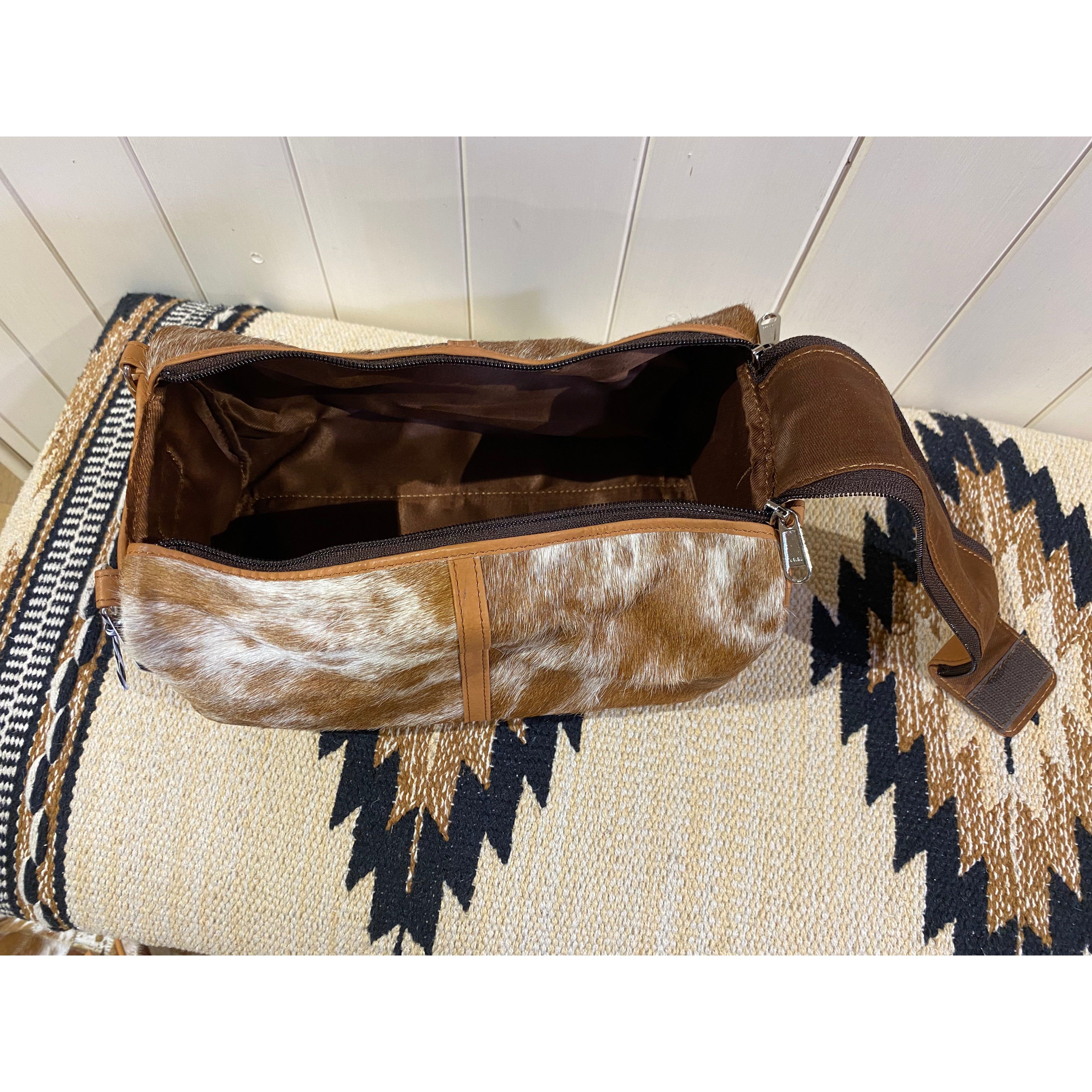 Hide Toiletry Bag Tan