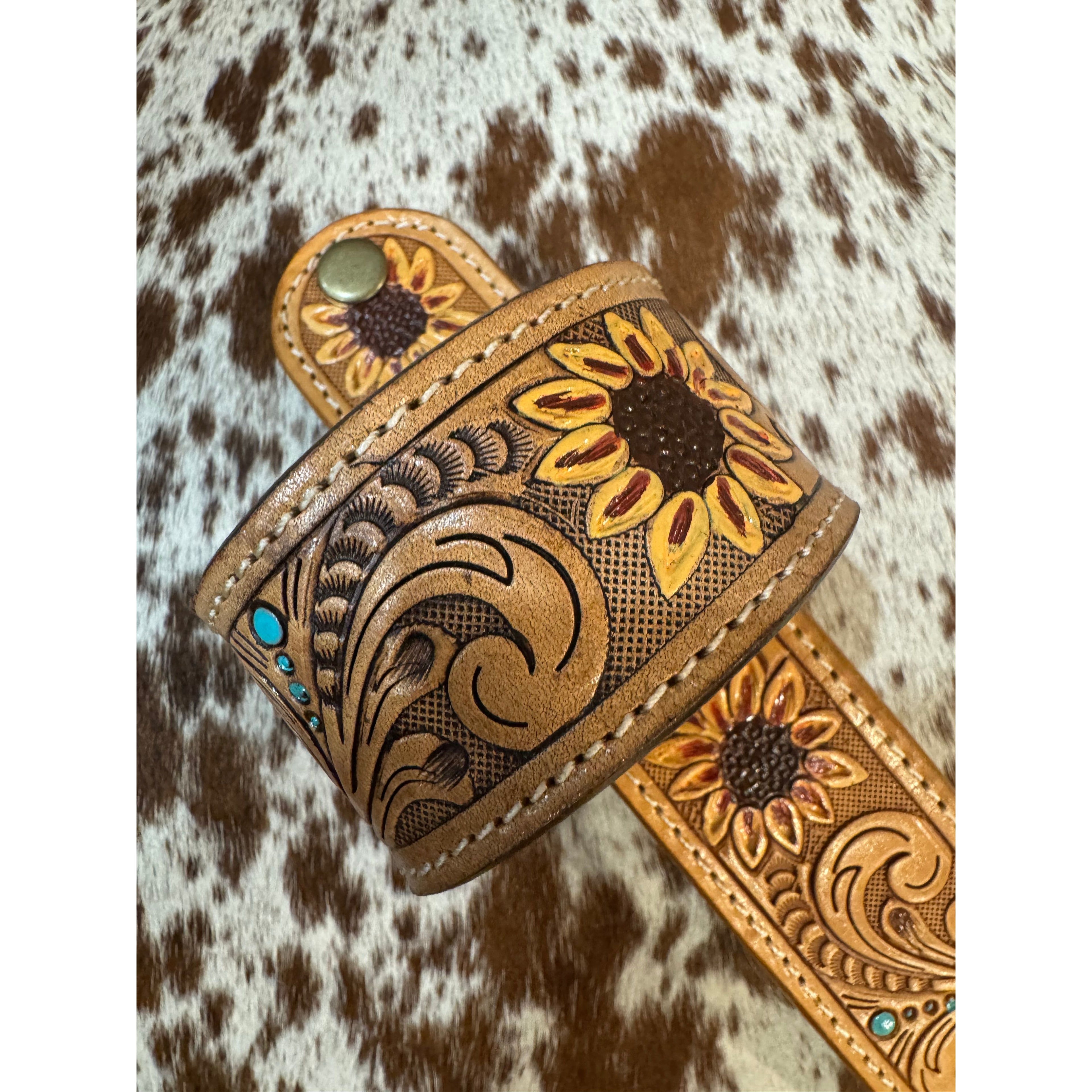 Tooling Leather Cuff WB-01