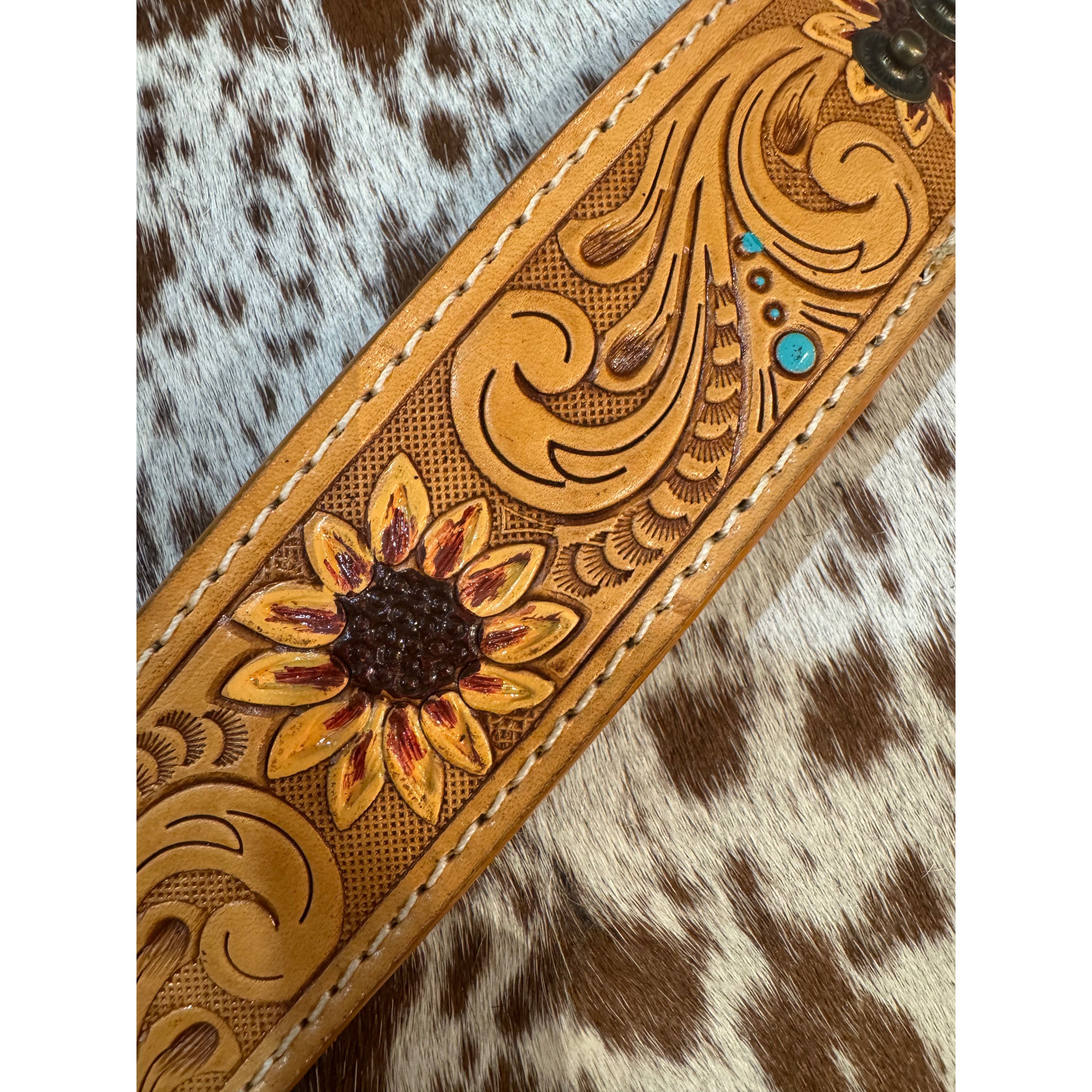 Tooling Leather Cuff WB-01