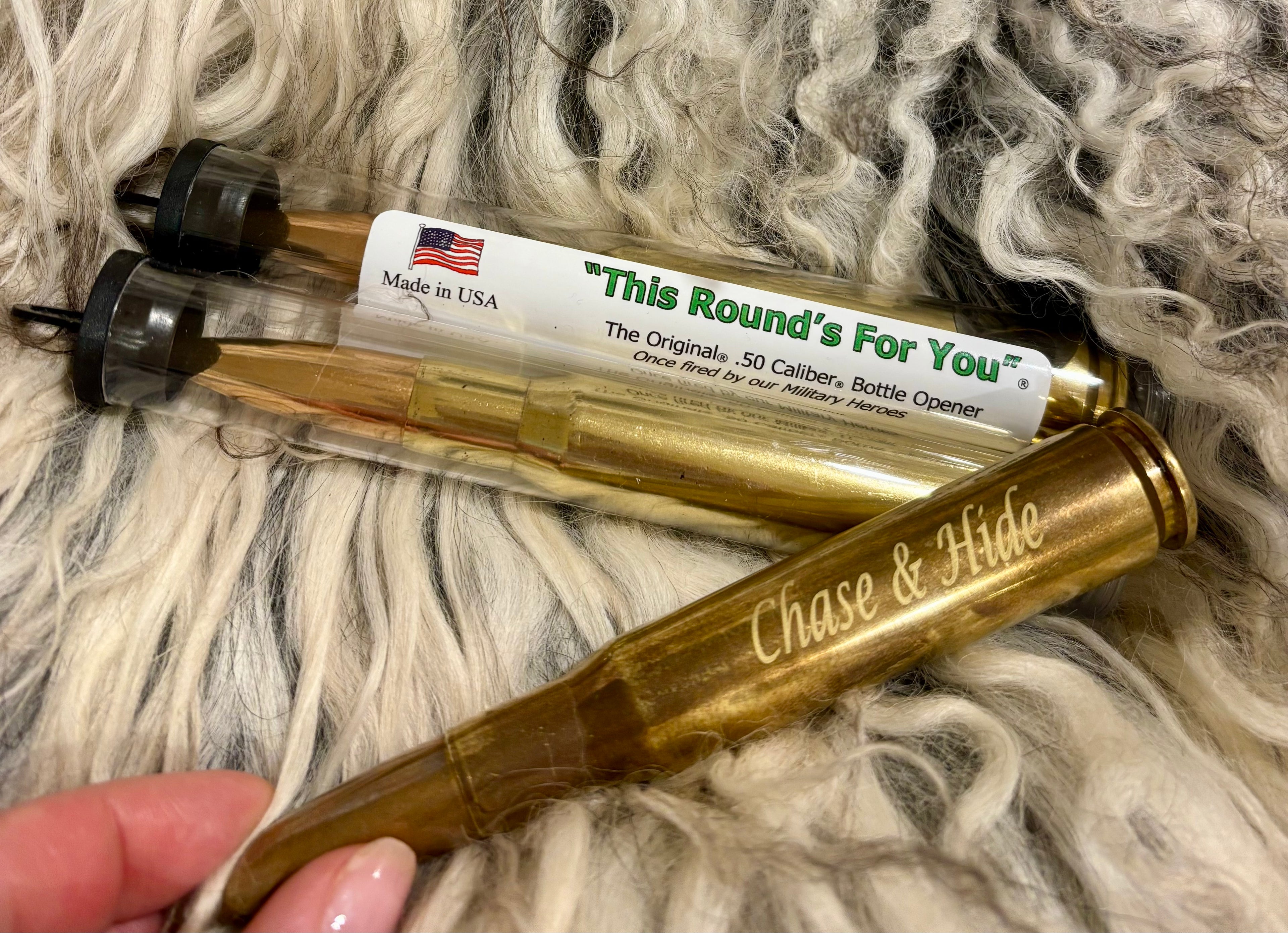 .50 Caliber bullet bottle opener