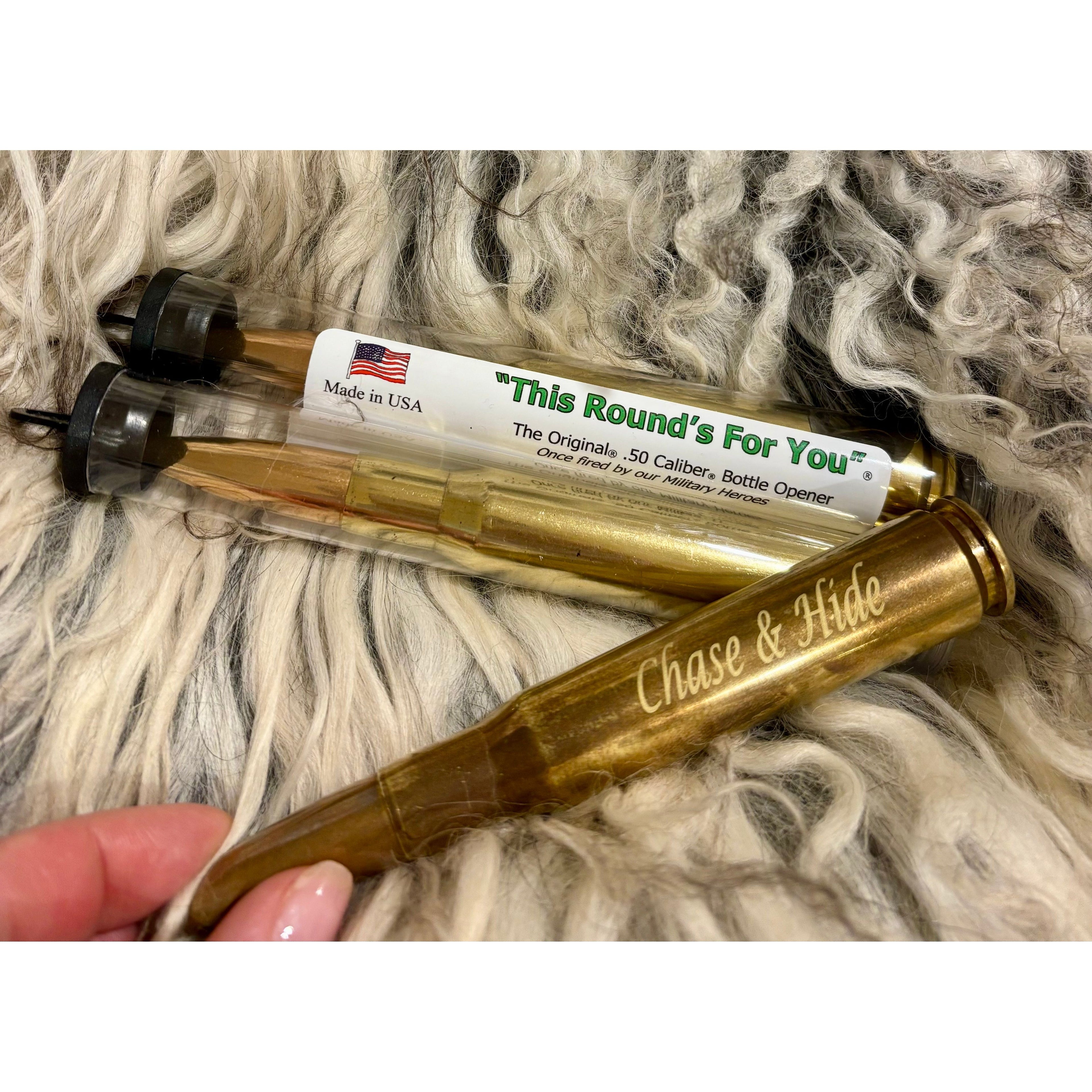 .50 Caliber bullet bottle opener