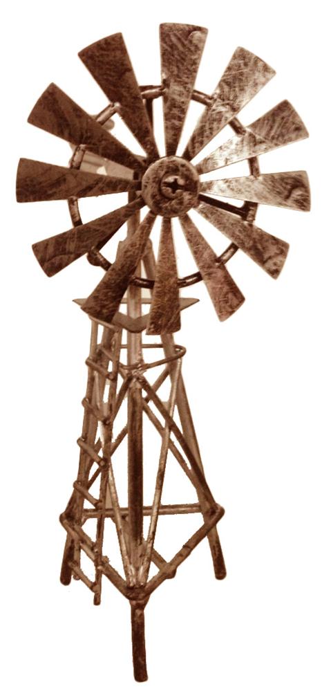 Copper Windmill 18.5cm