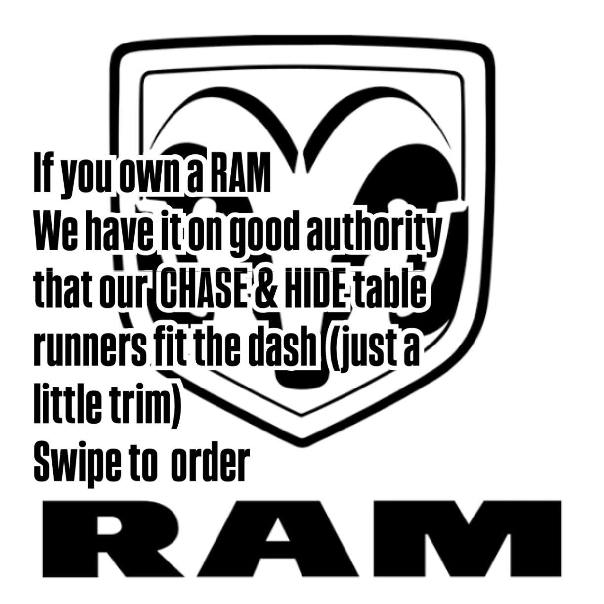 Cowhide table runner - choose your colours Patchwork.