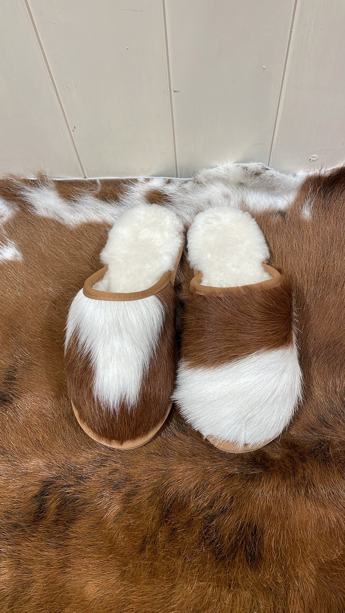 Hide Slippers
