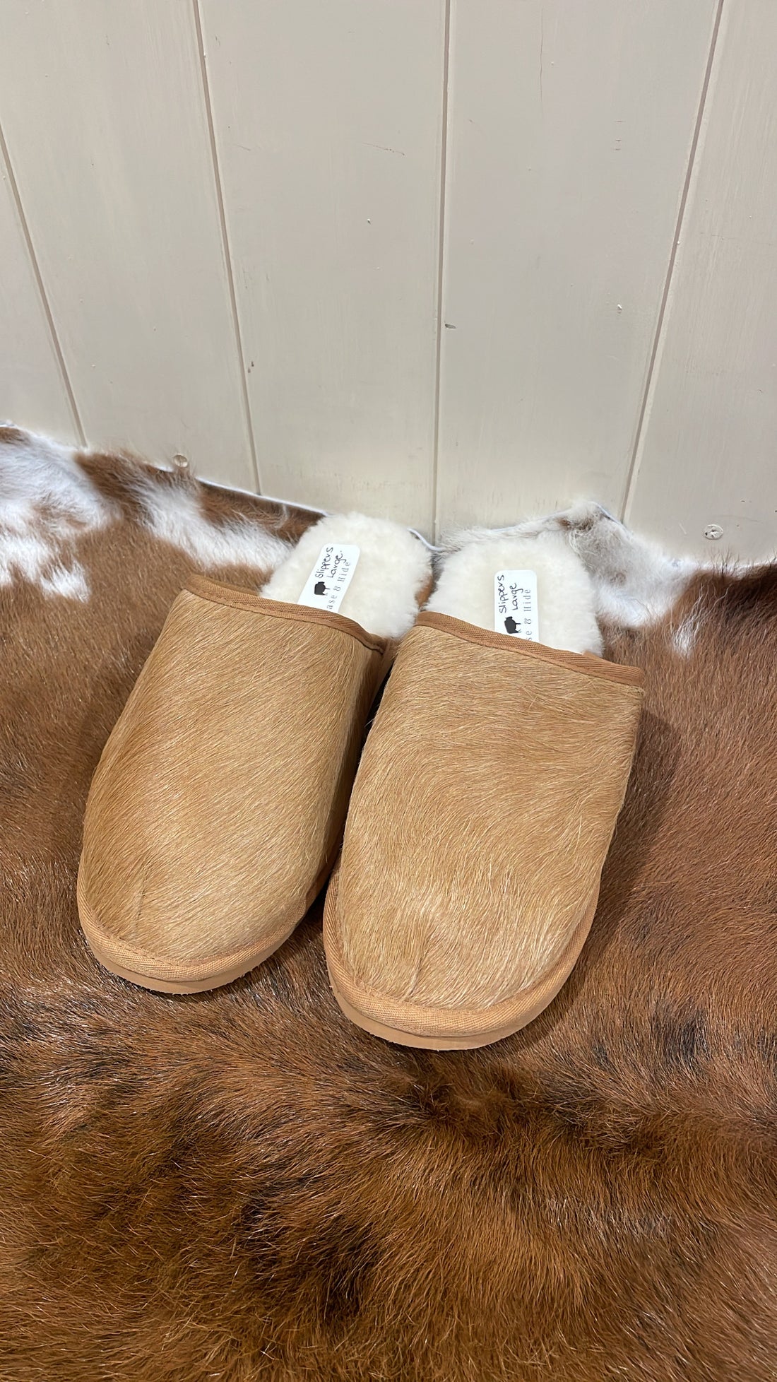 Hide Slippers