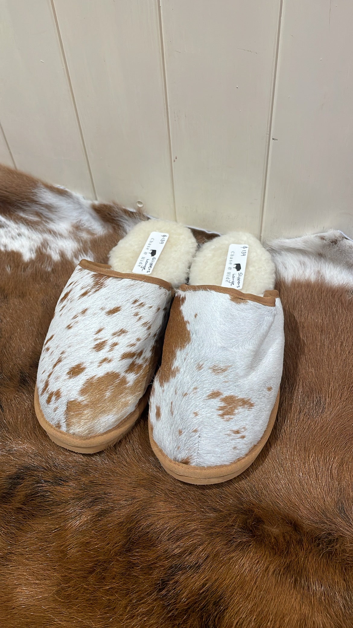 Hide Slippers