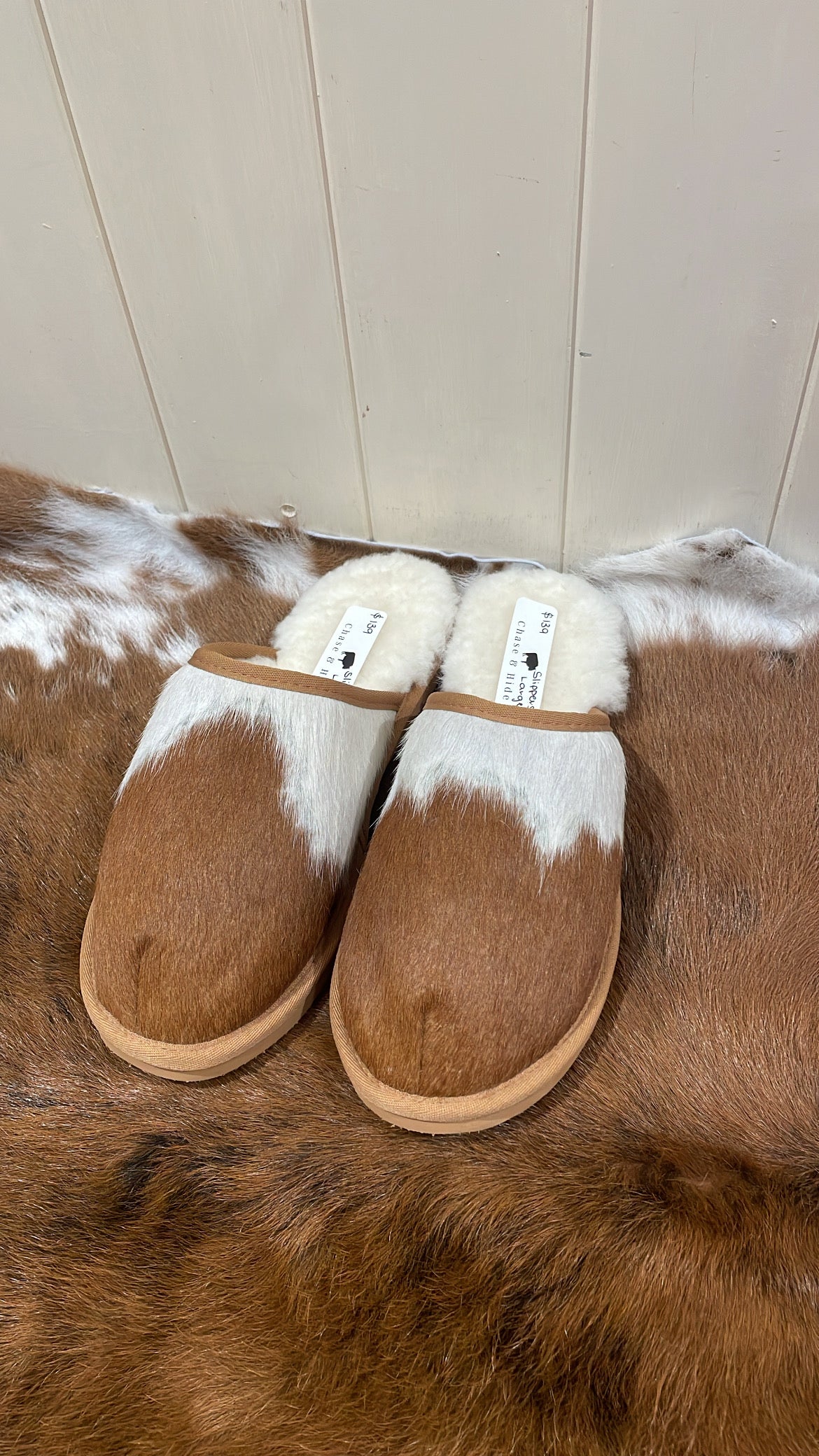 Hide Slippers