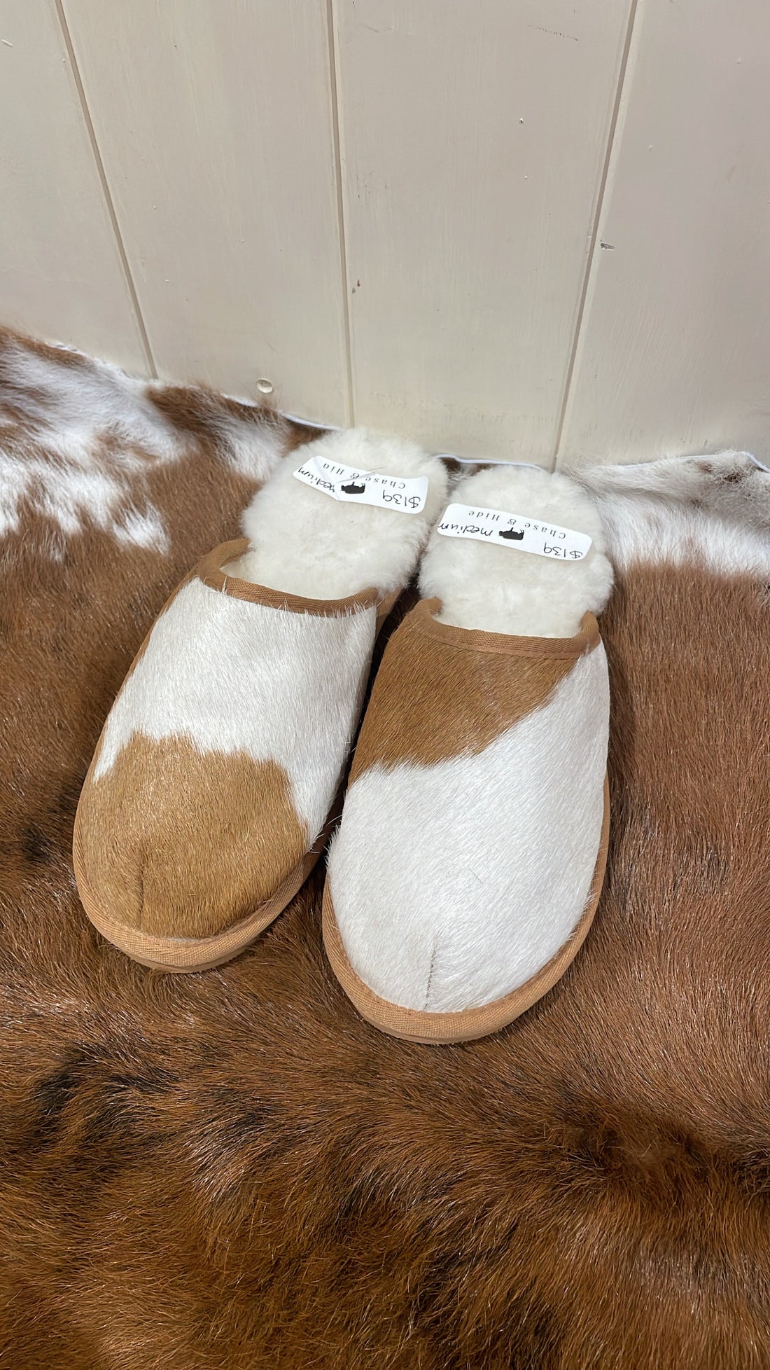 Hide Slippers