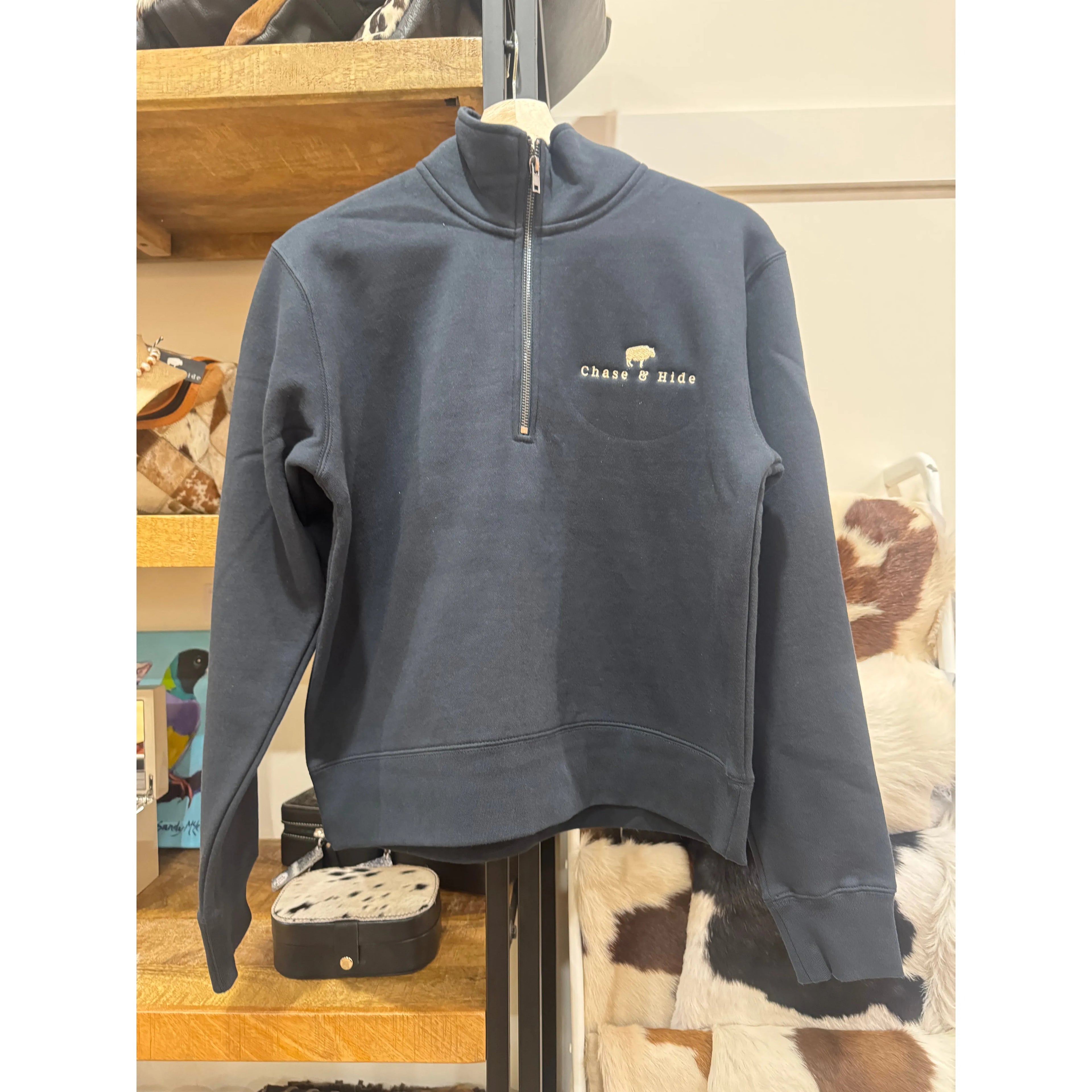 Chase and Hide Half Zip Jumper