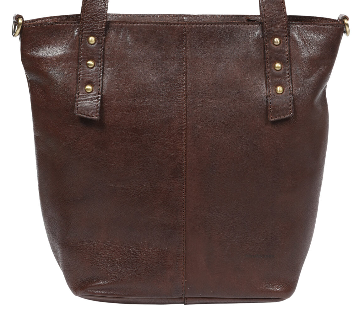 Tess Leather HandBag - 7878