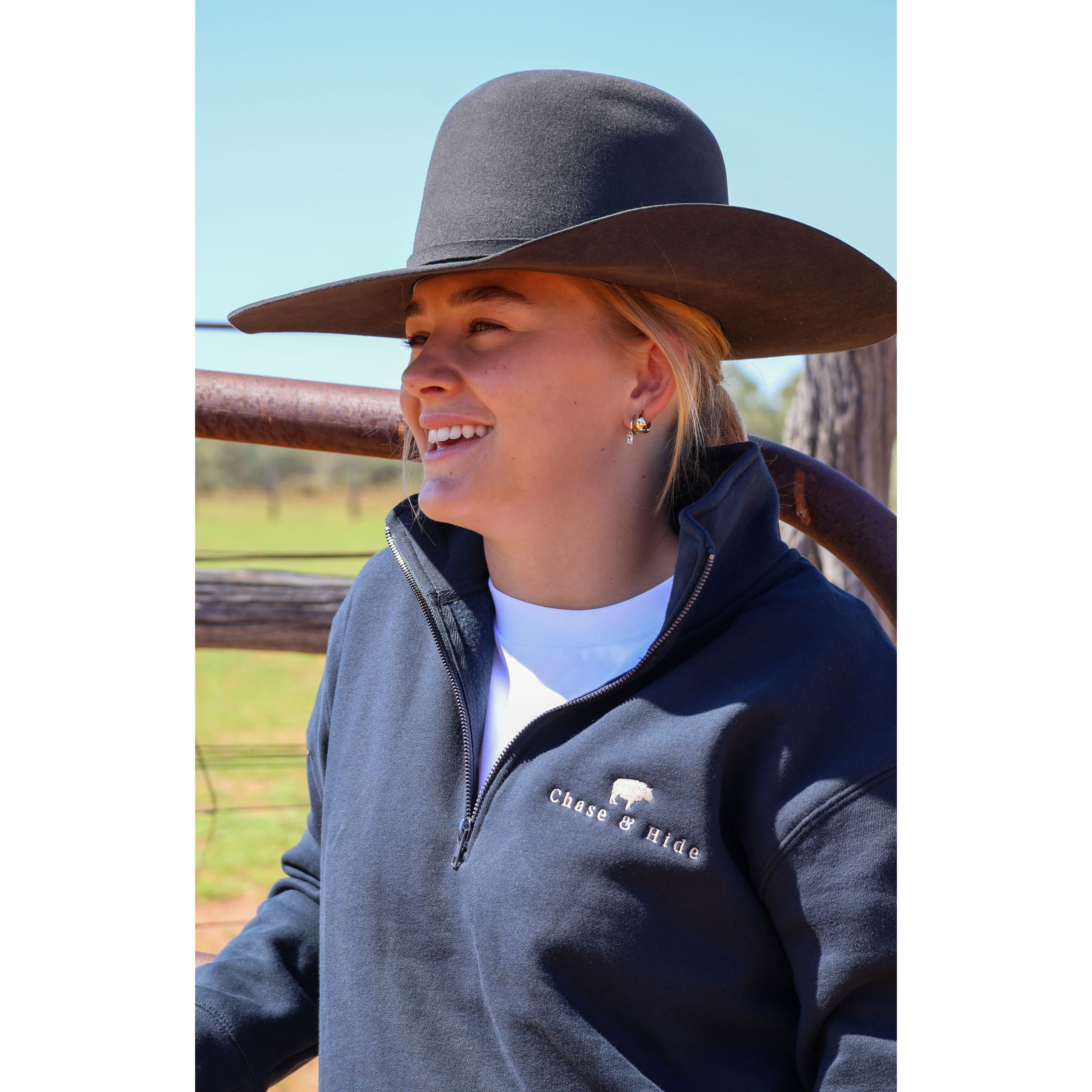 Chase and Hide Half Zip Jumper