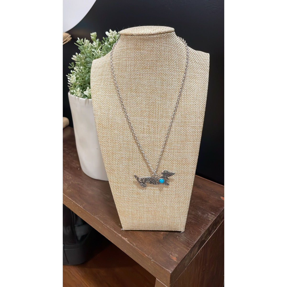 Silver Dachshund Necklace