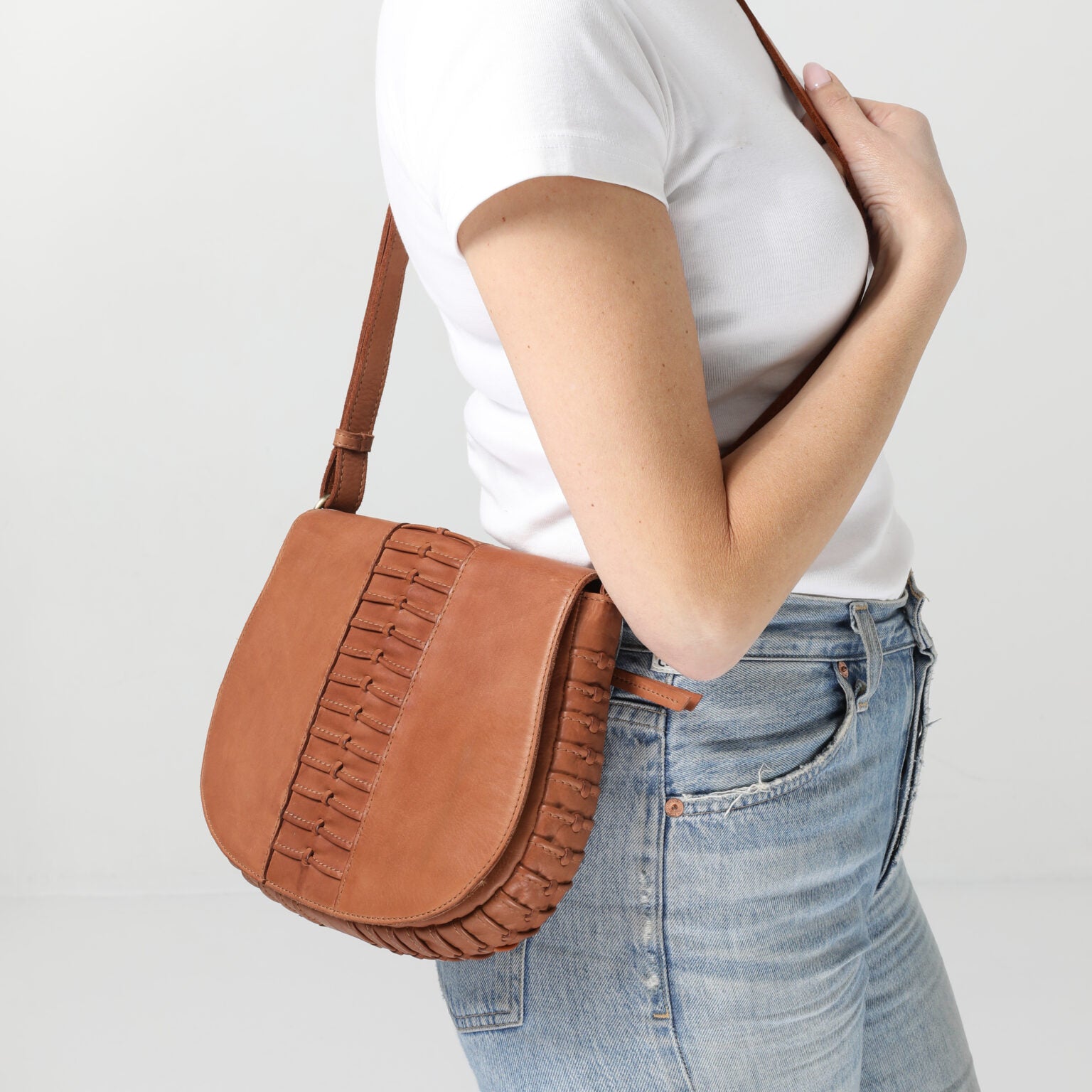 Navy Cross Body Bag