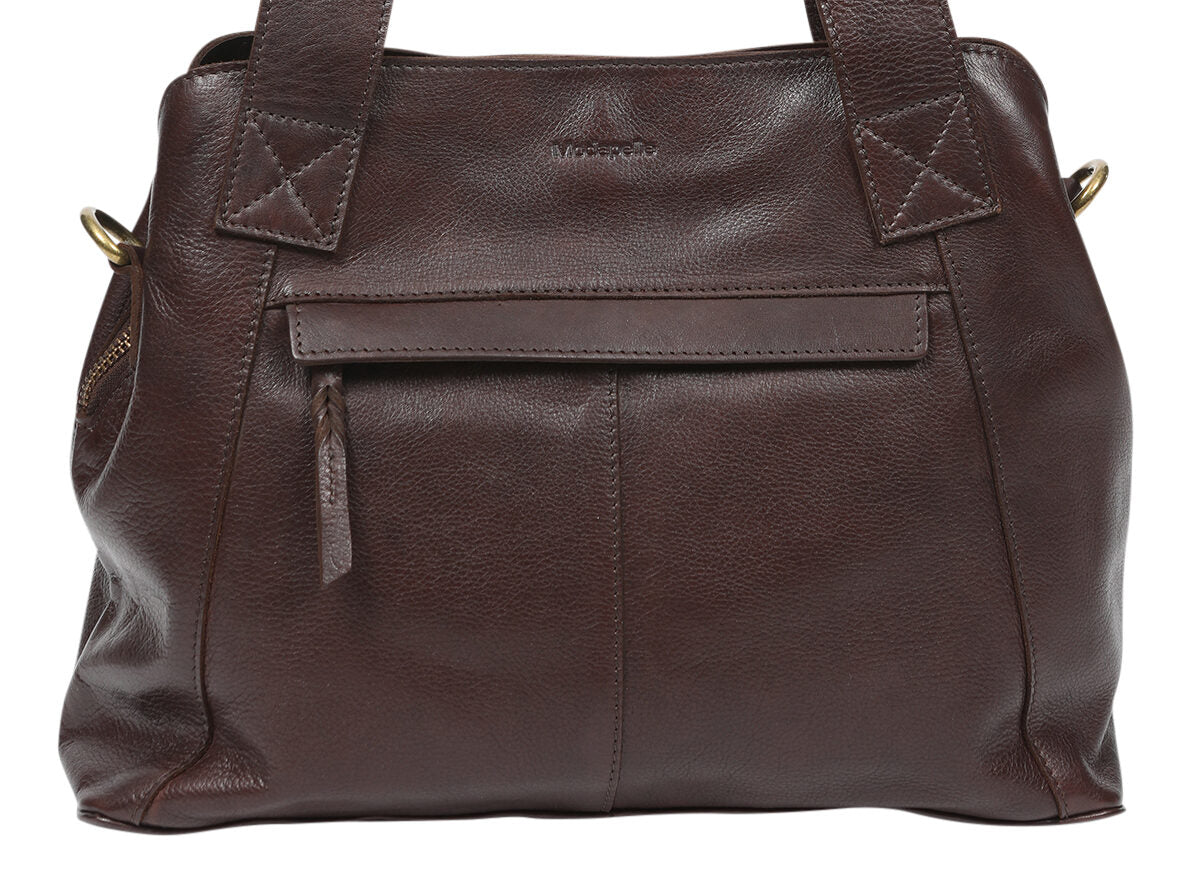 Ladies leather tote/crossbody bag