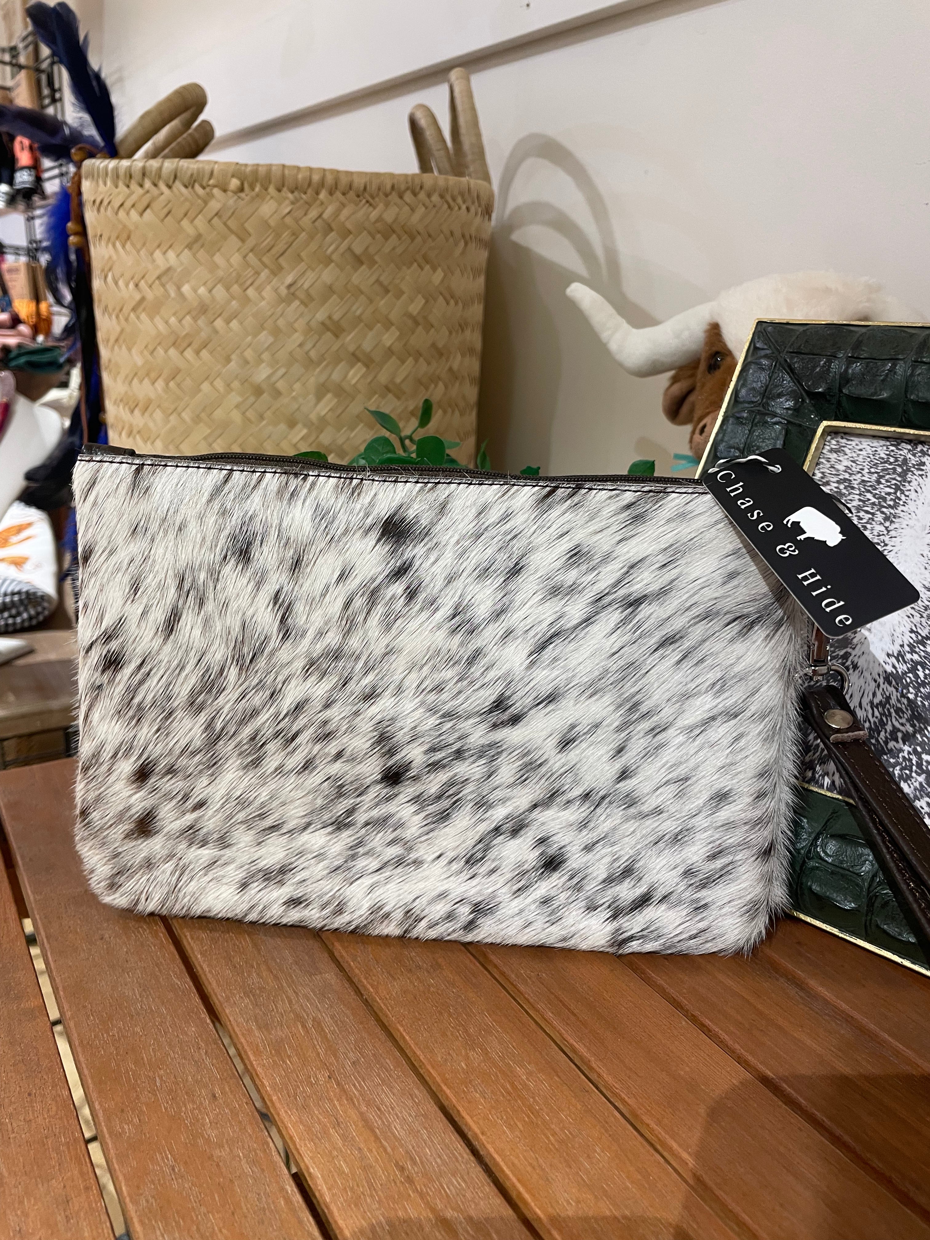 Large Hide Clutch
